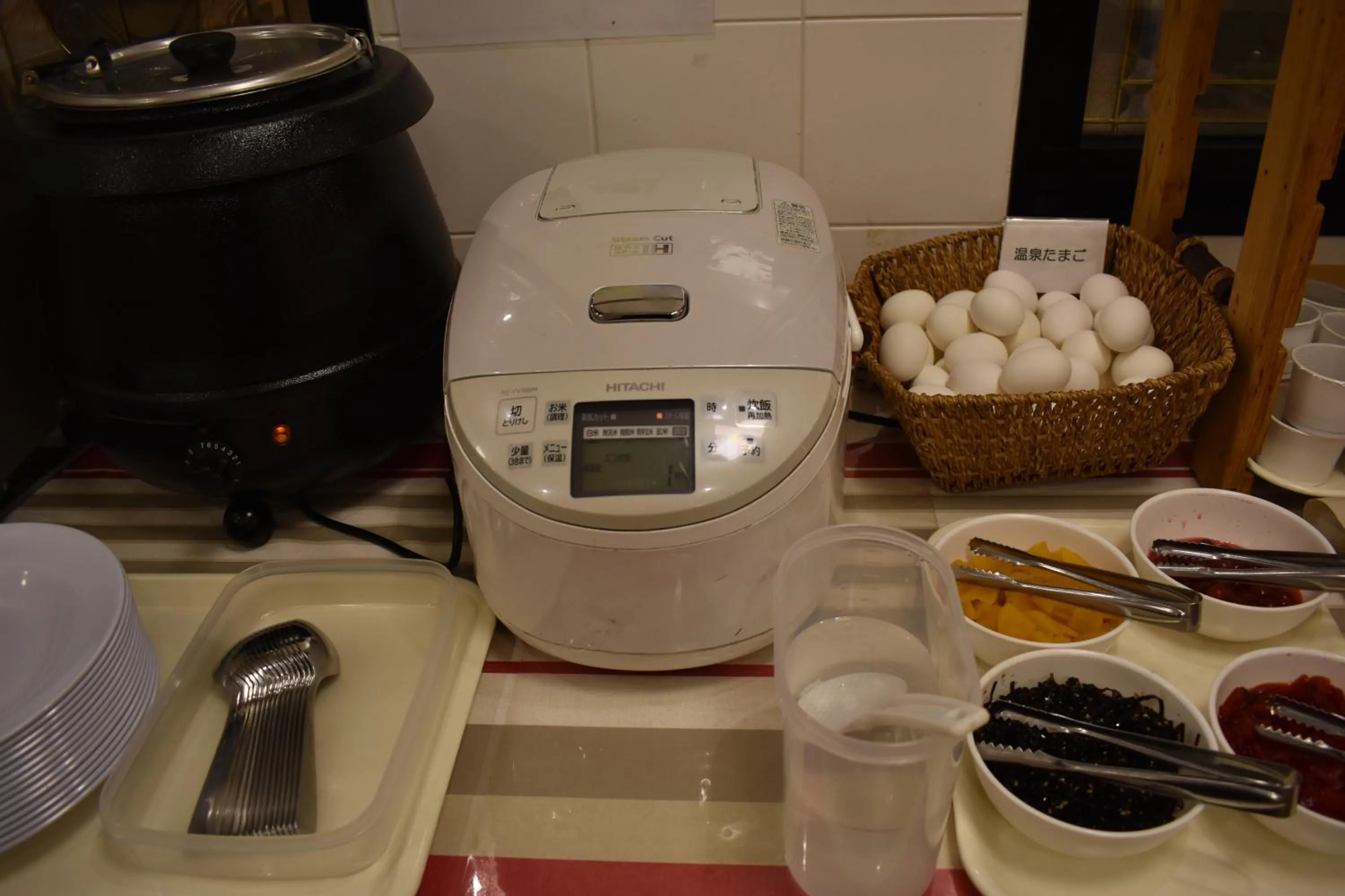 Buffet breakfast in Hotel Crown Hills Toyokawa