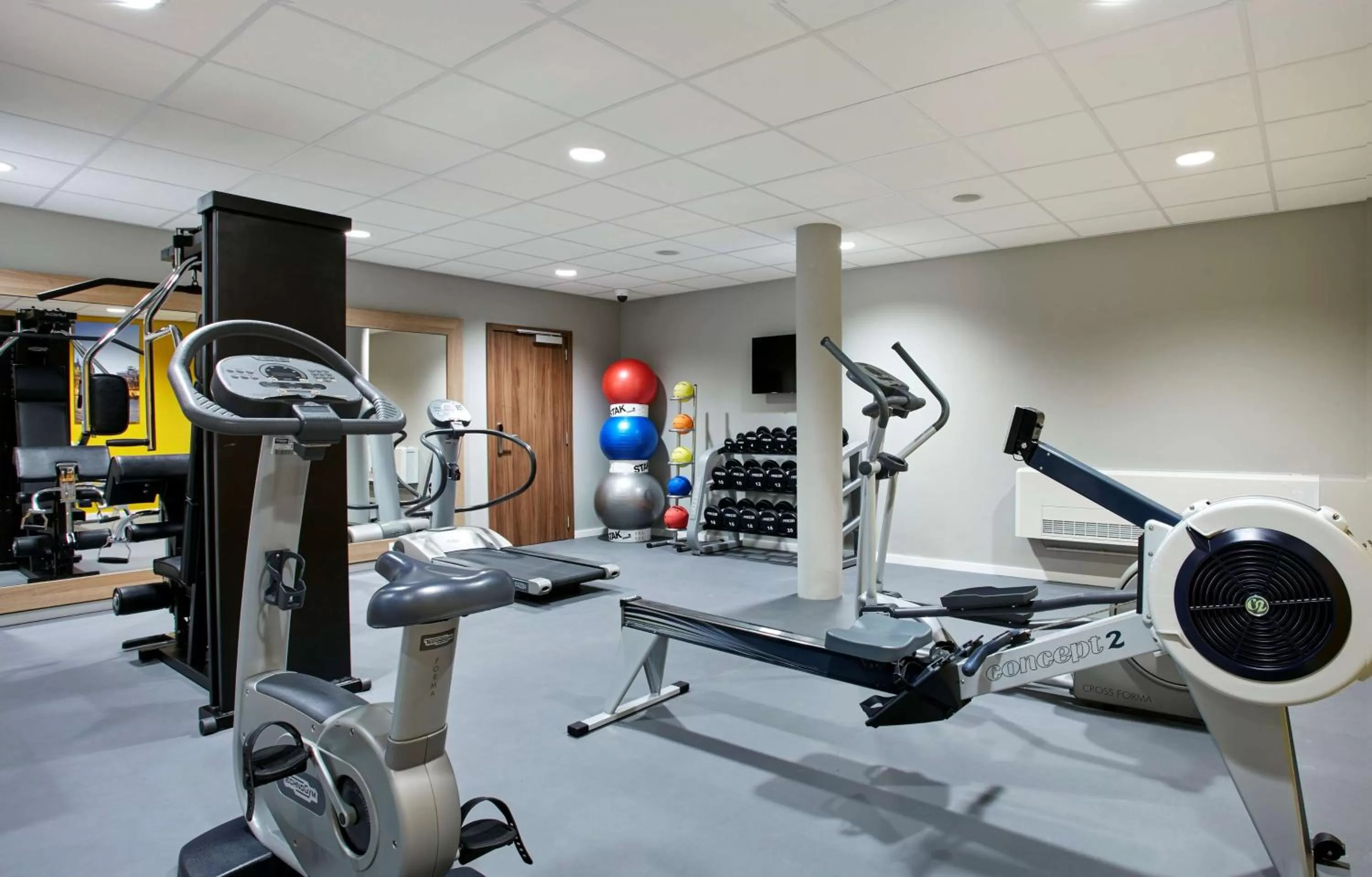 Fitness centre/facilities in Hilton Garden Inn Brussels City Centre