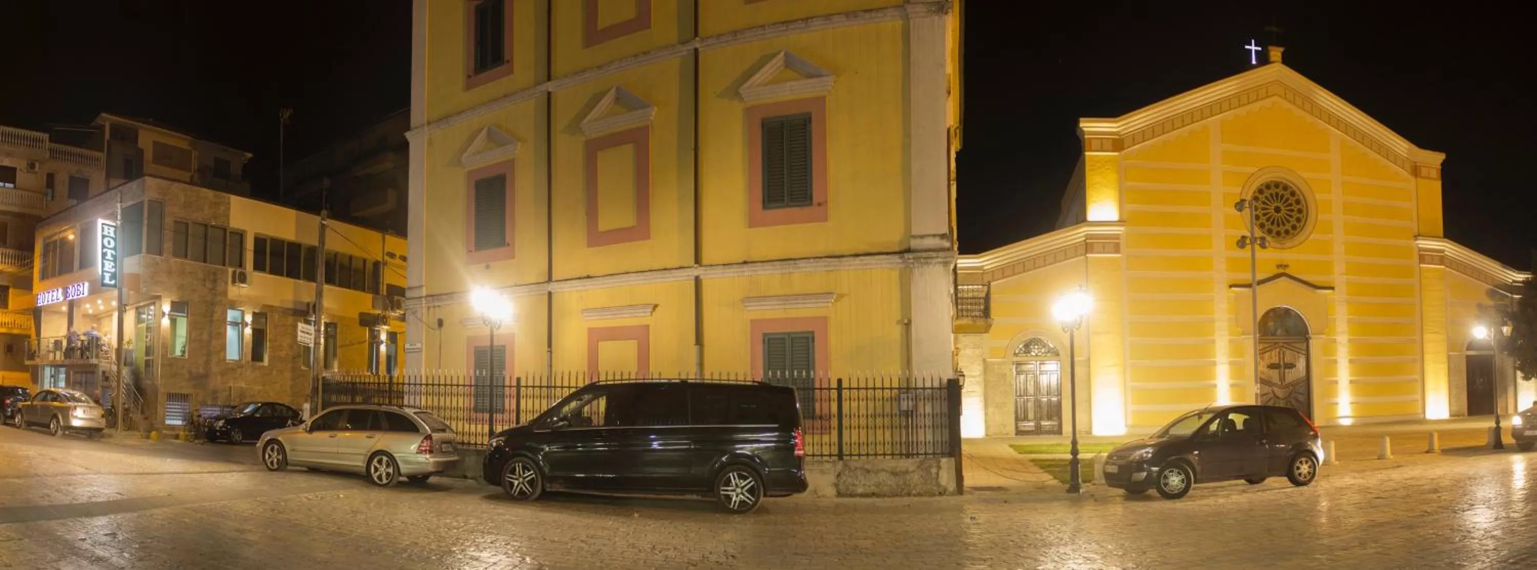 Night, Property Building in Bobi Hotel