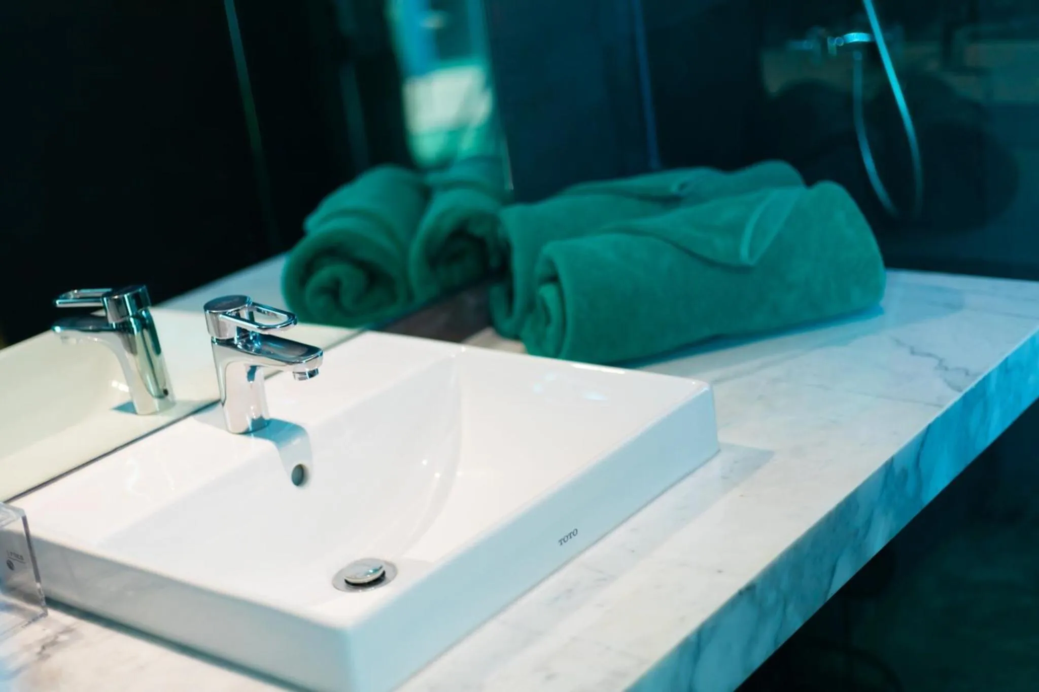 Bathroom in Baan Saint-Tropez Seaview Villas Kata Beach