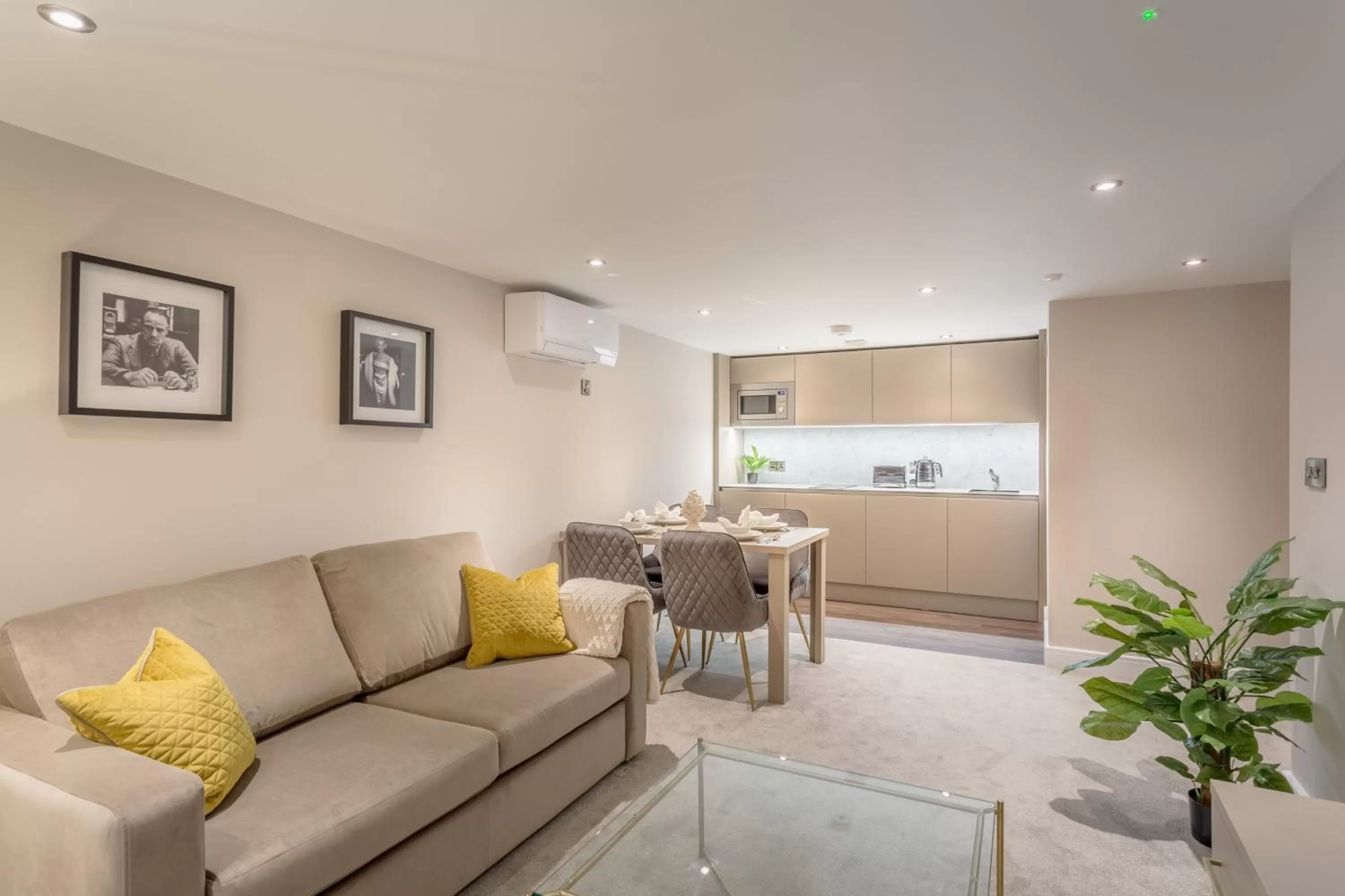 Living room in Heritage Mews Nottingham