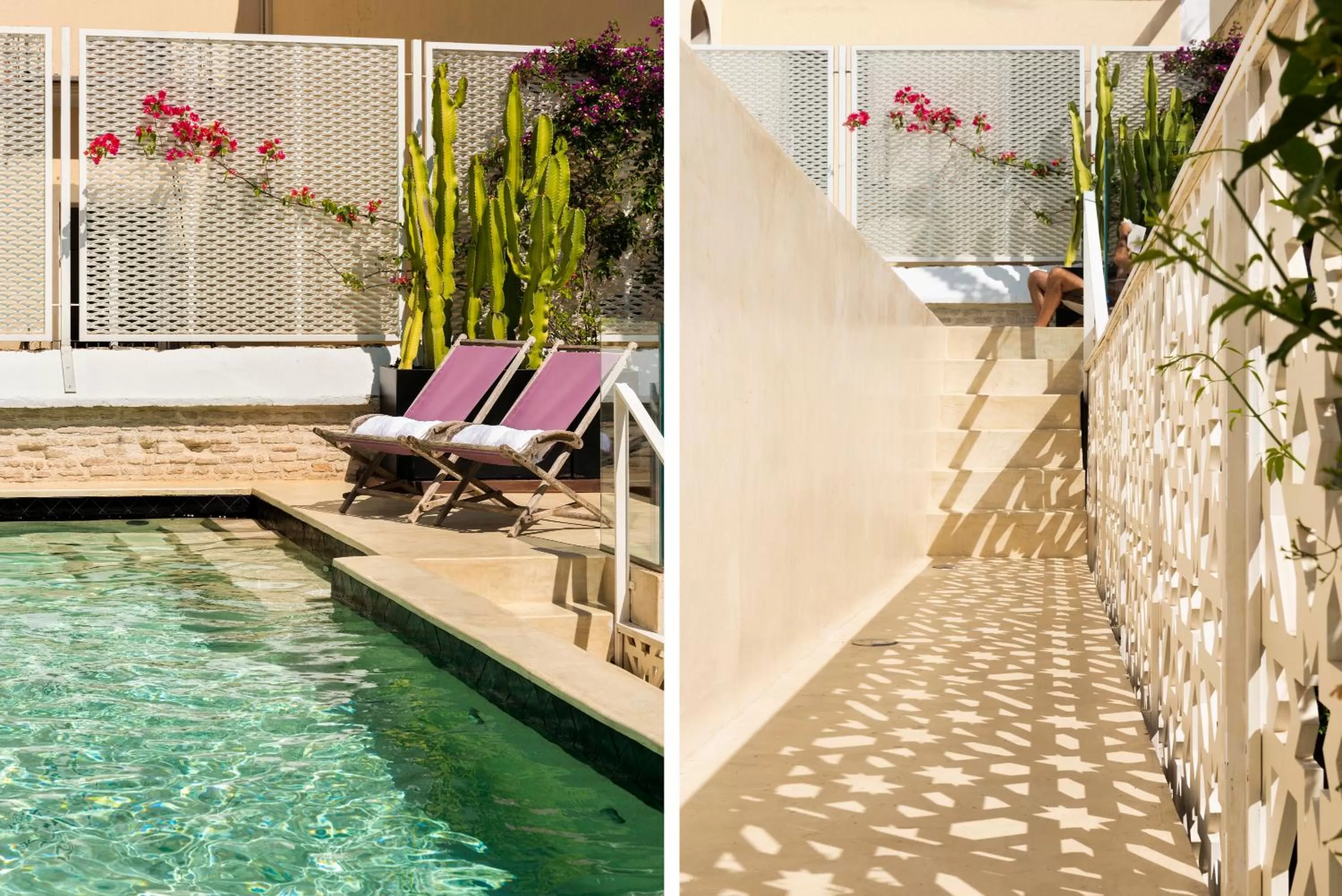 Swimming pool in Pájaro Rebelde