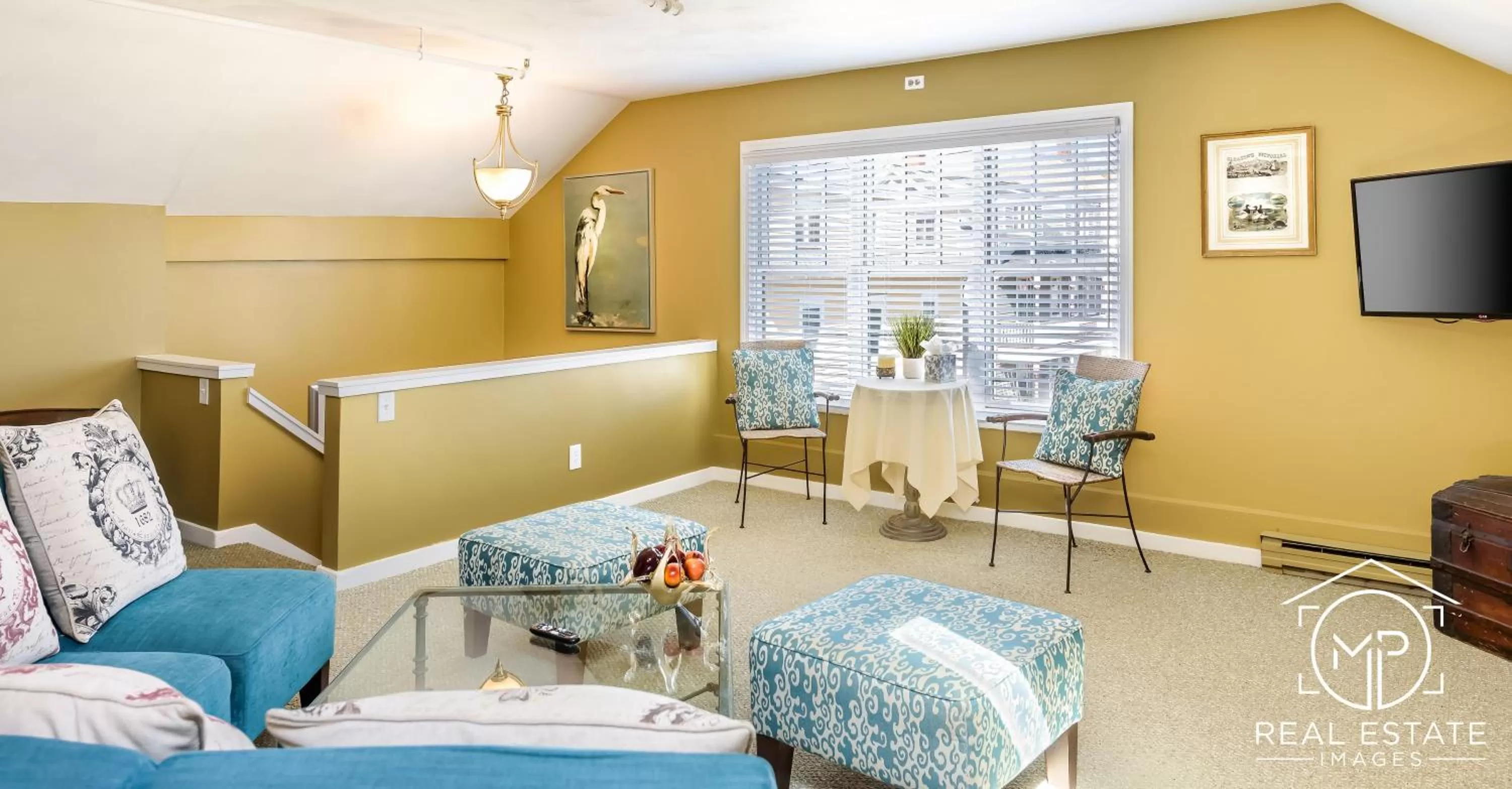 Living room in Bouchard Restaurant & Inn