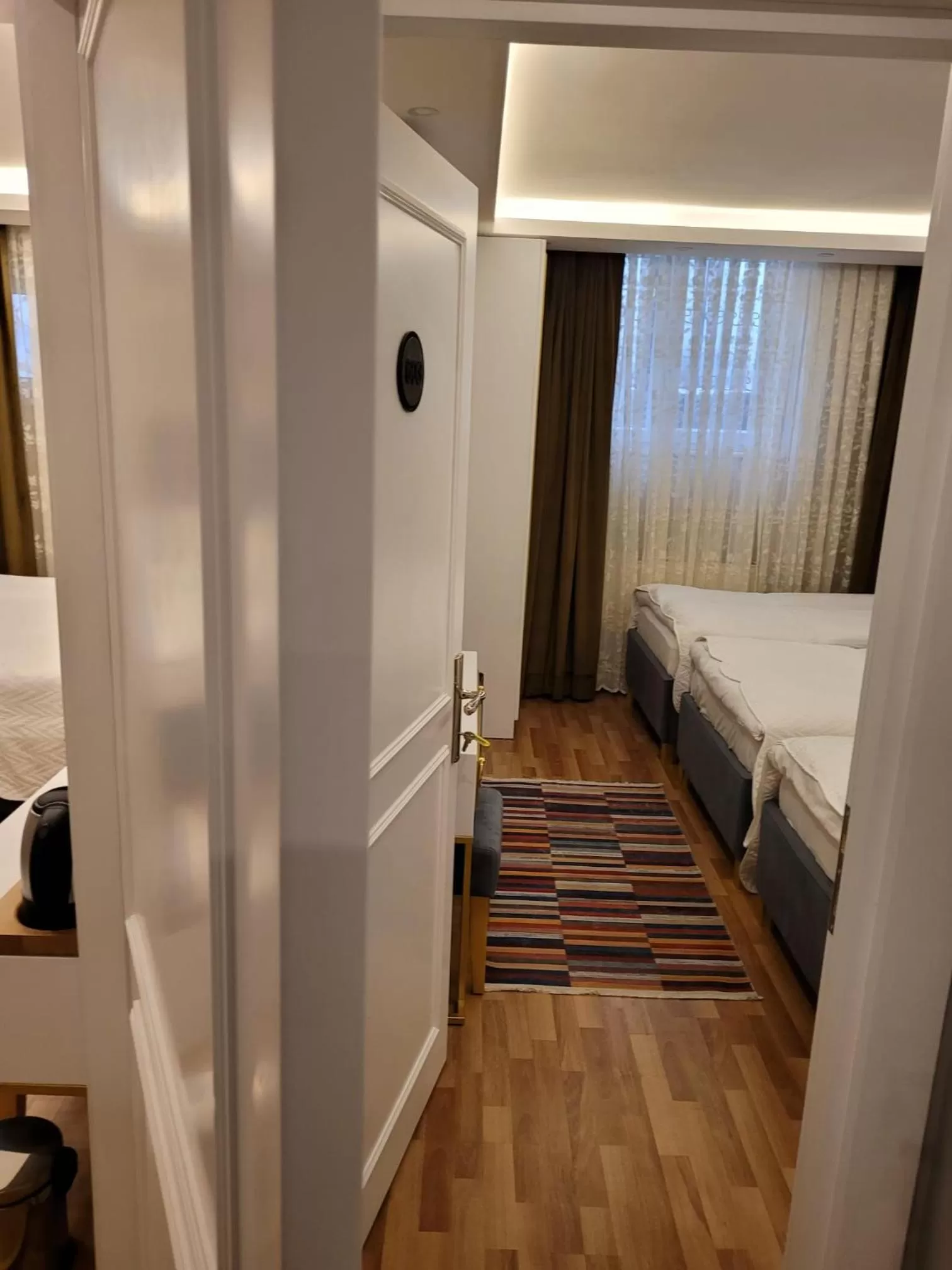 Bedroom, Bed in Mr BEYAZ HOTEL