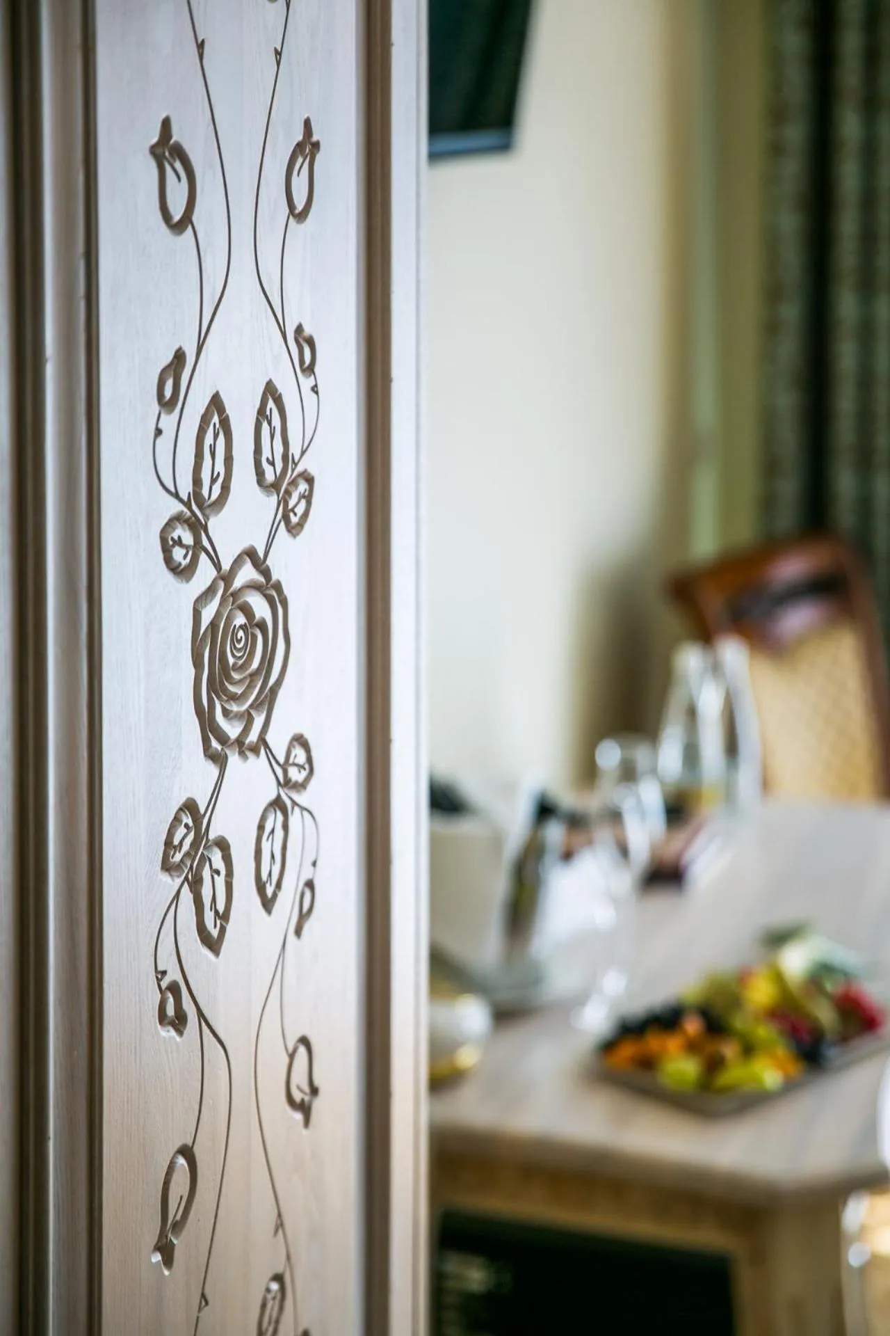 Bed in Grand Rose SPA Hotel