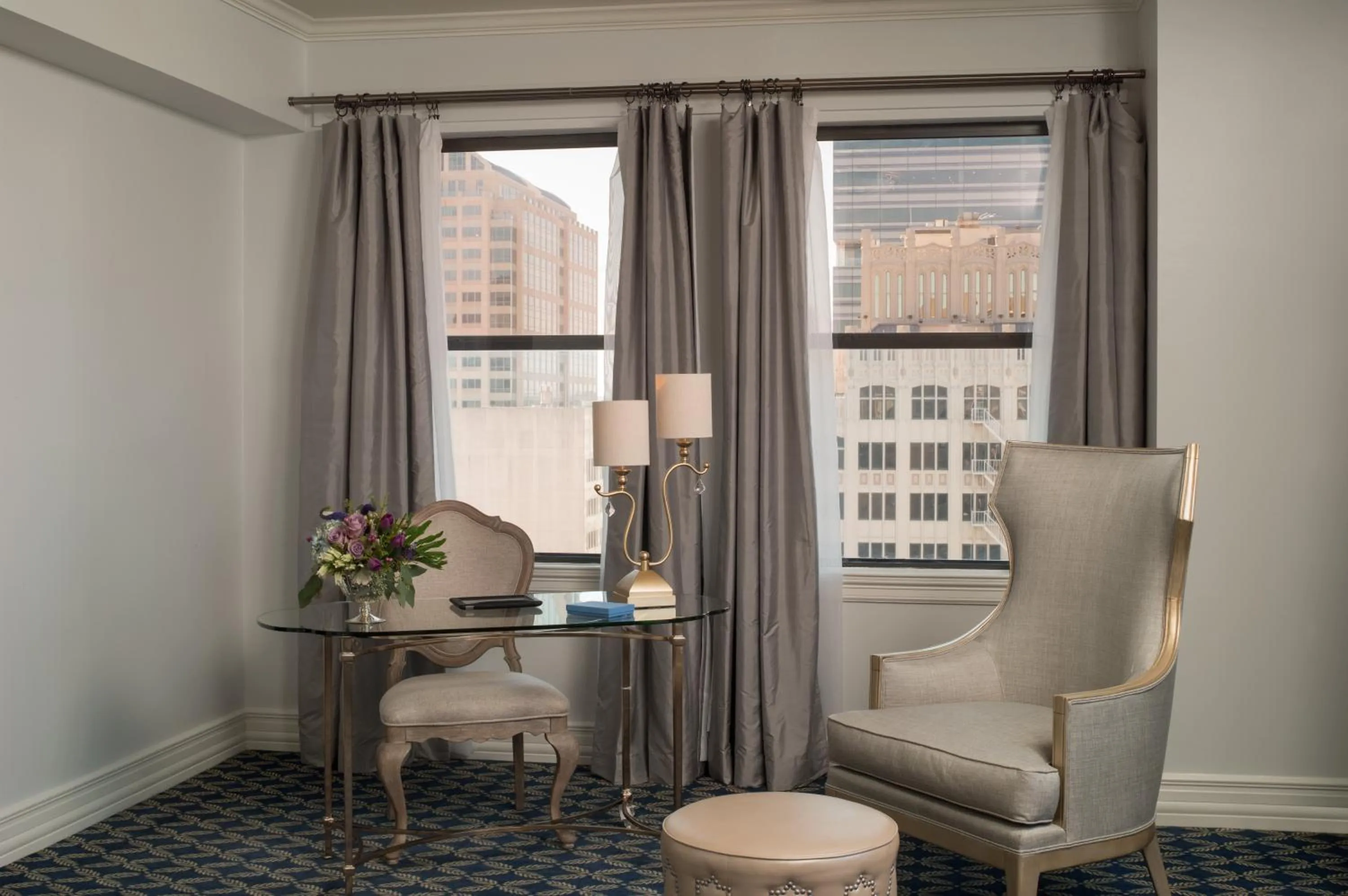 Bedroom in The Stephen F Austin Royal Sonesta Hotel