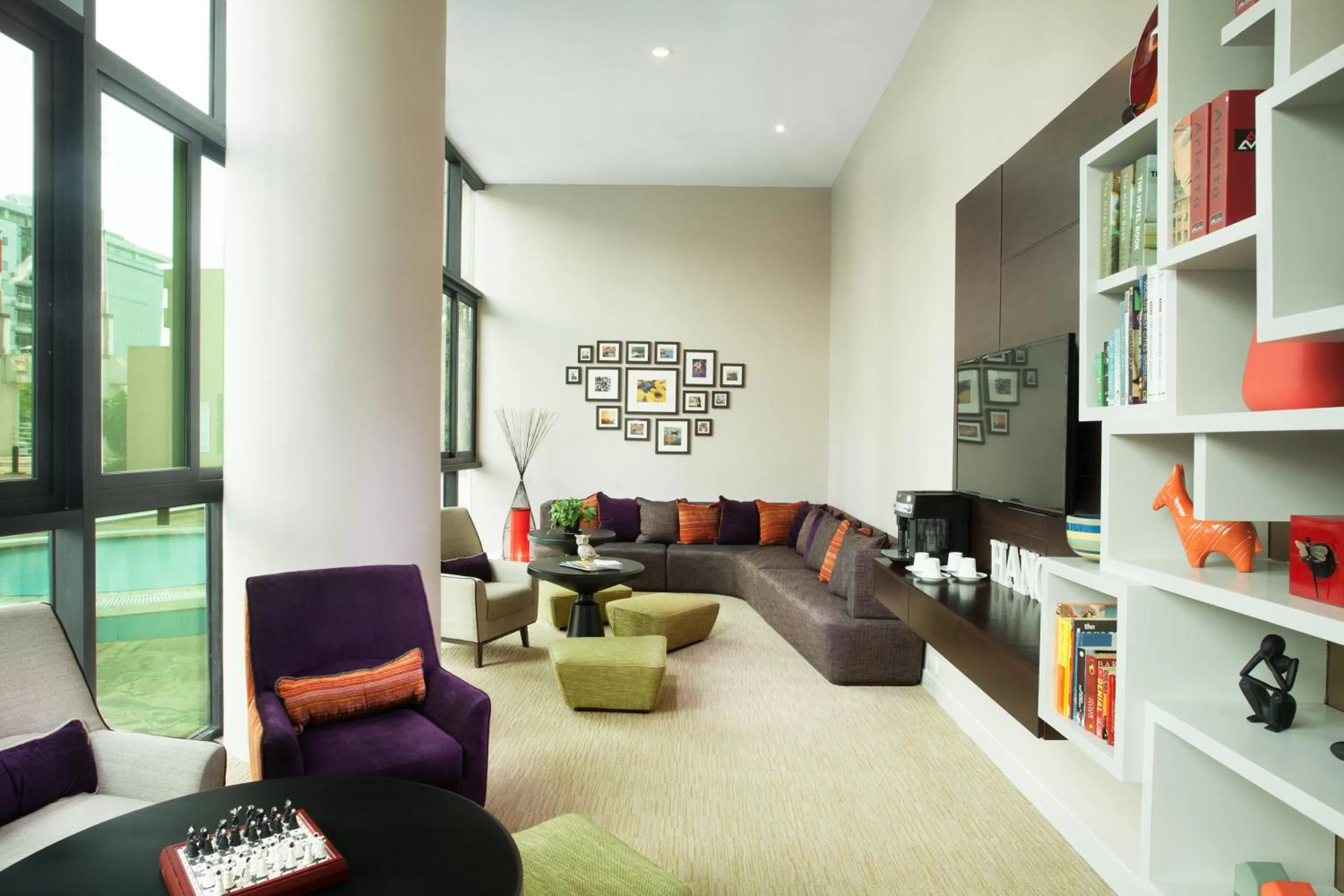 Lounge or bar in Somerset Grand Hanoi