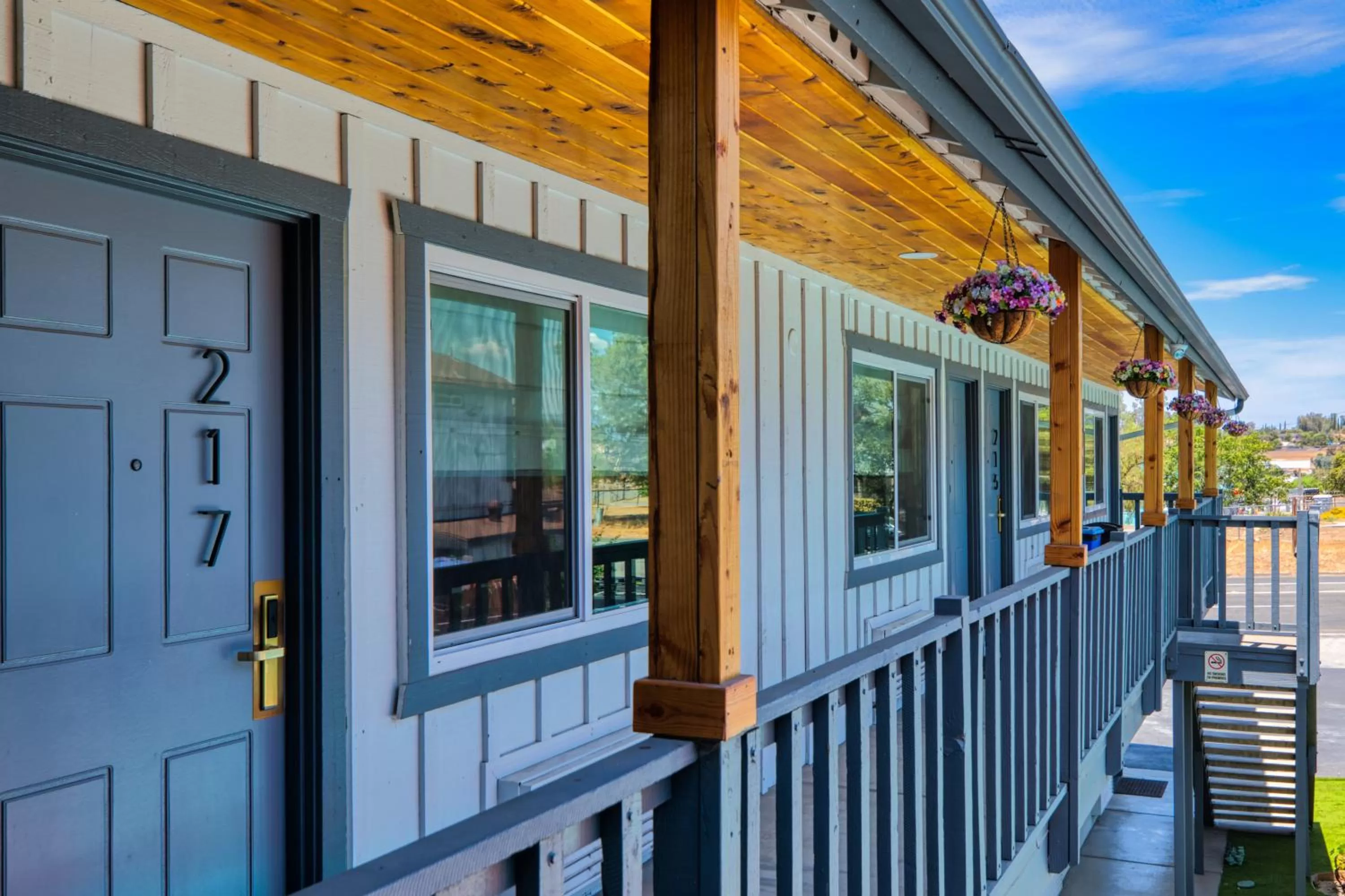 Patio in Ramona Valley Inn