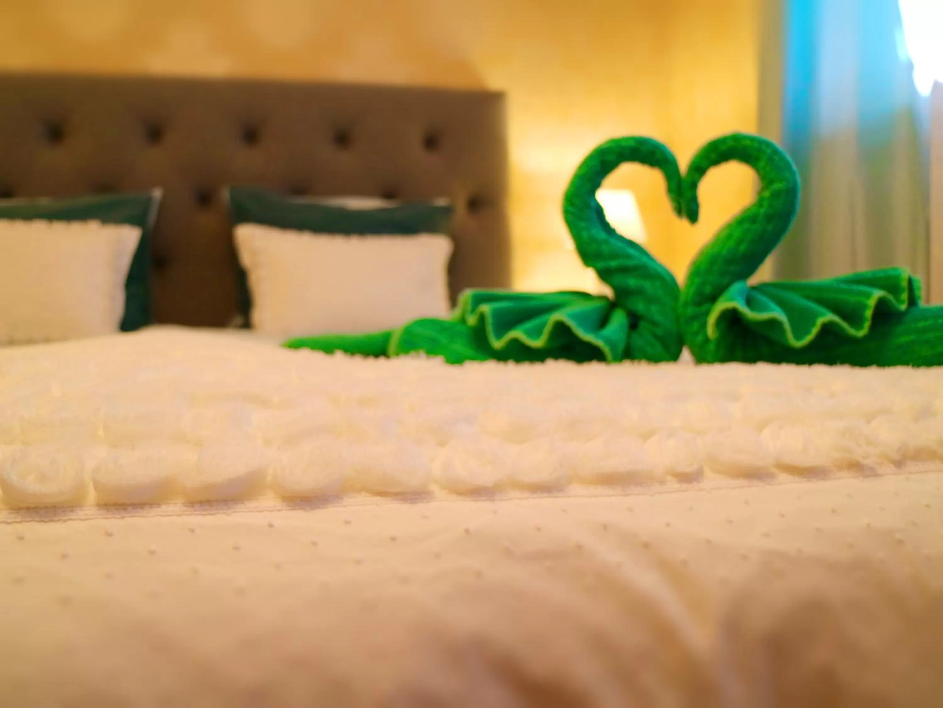 Bed in Vänerport Lakefront Hotell