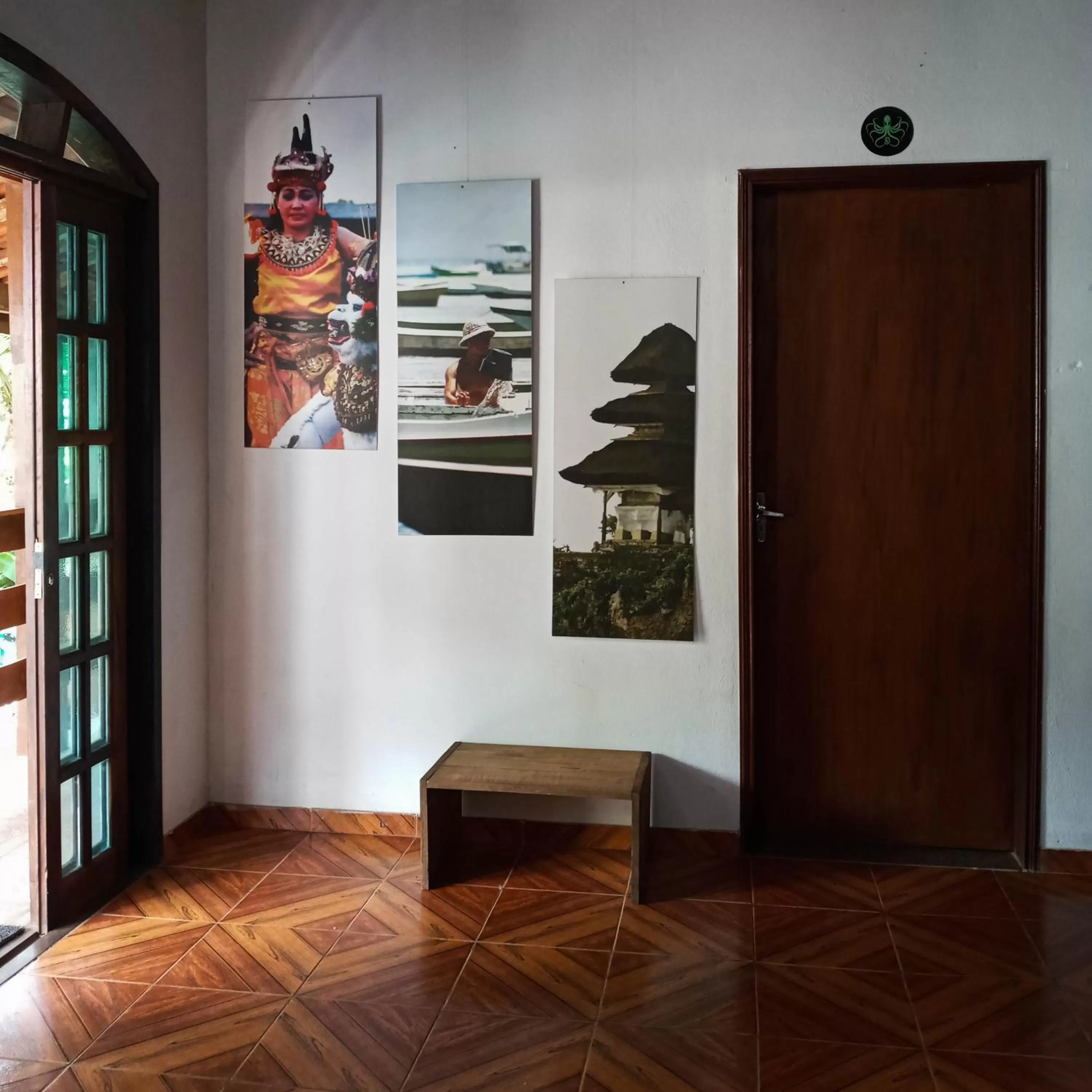 TV/Entertainment Center in Pousada e Hostel Marthi