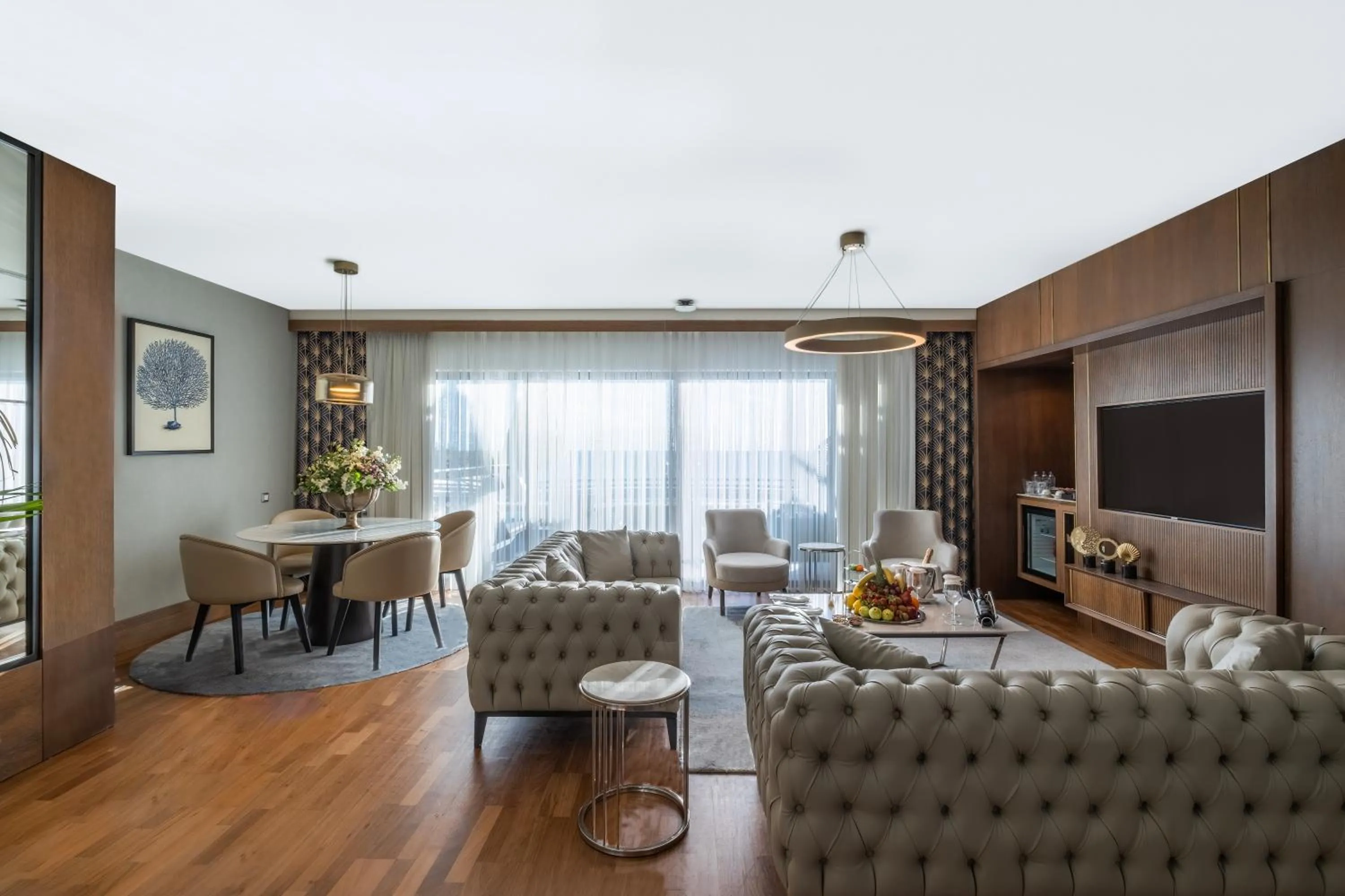 Living room in Susesi Luxury Resort