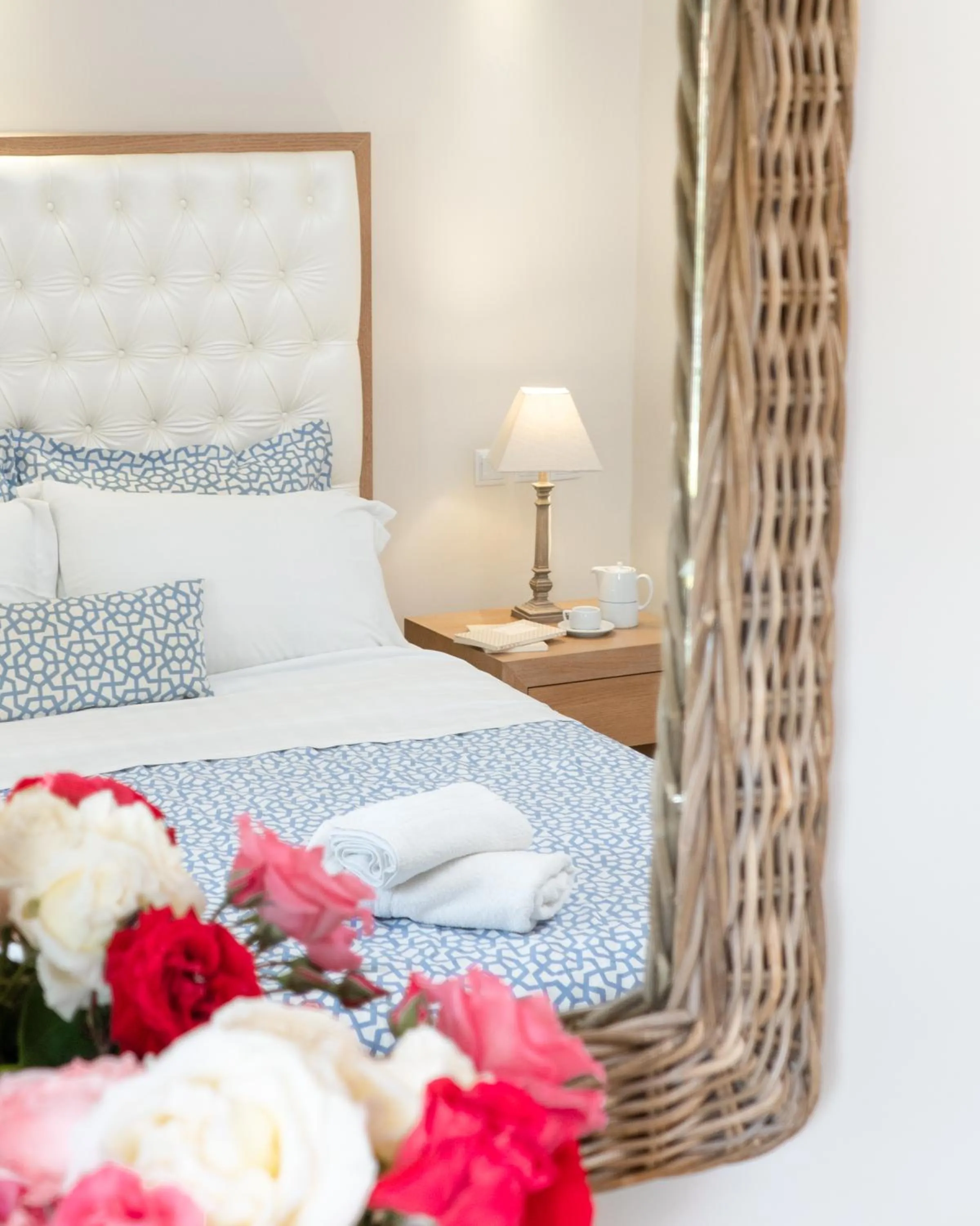 Bed in Georgalas Sun Beach Resort