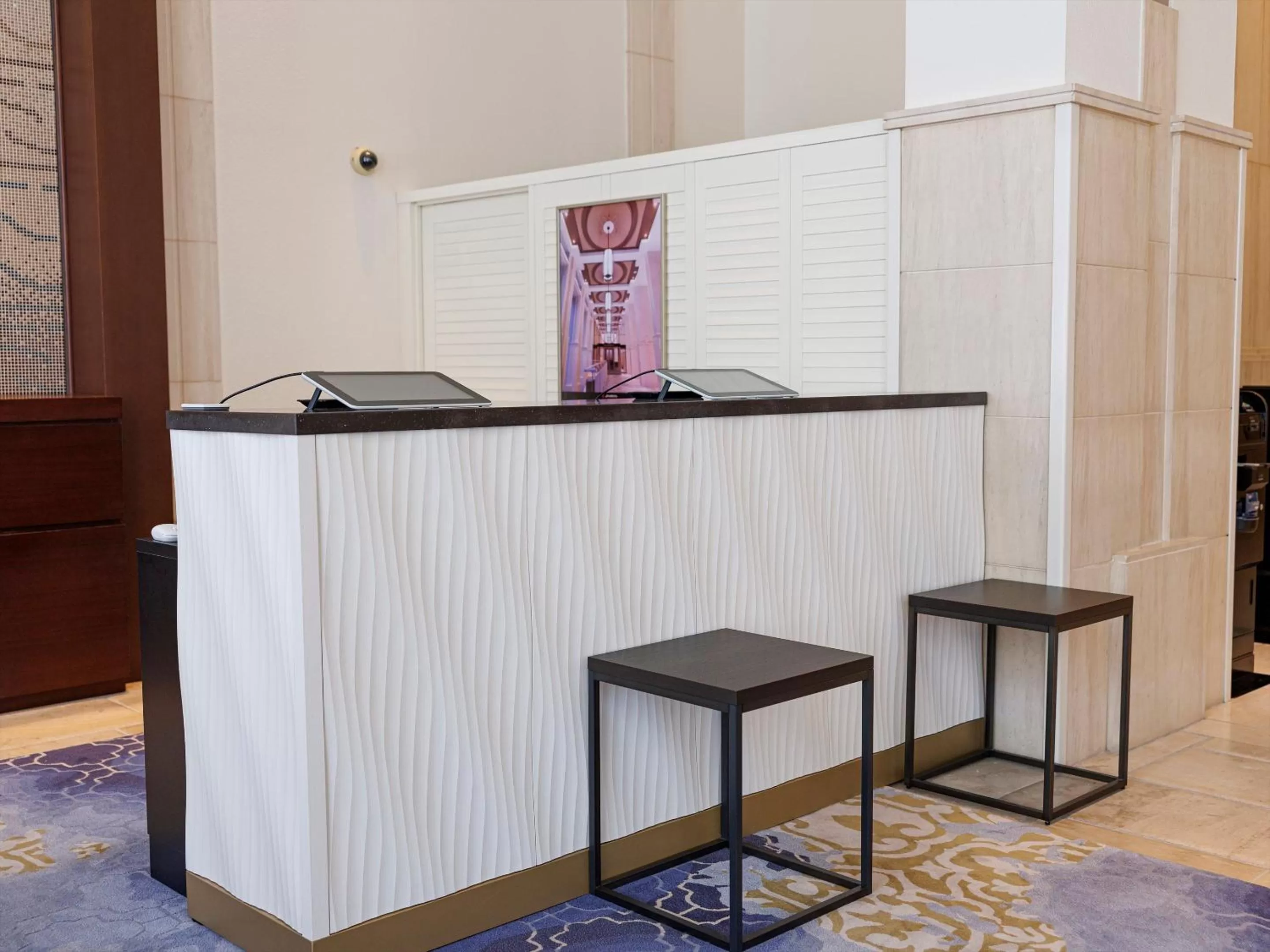 Lobby or reception in JR Kyushu Hotel Blossom Fukuoka