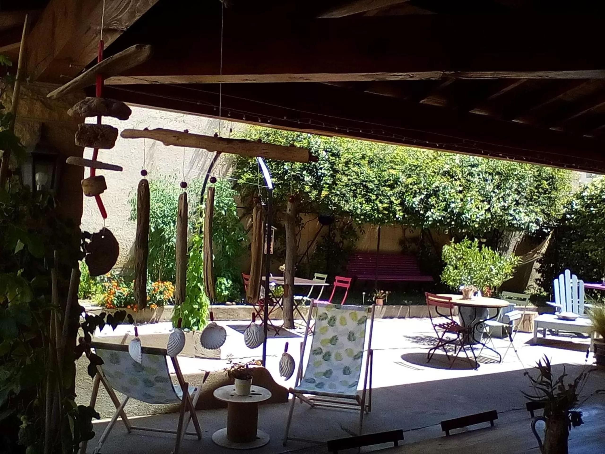 Patio in La Clé d'Or