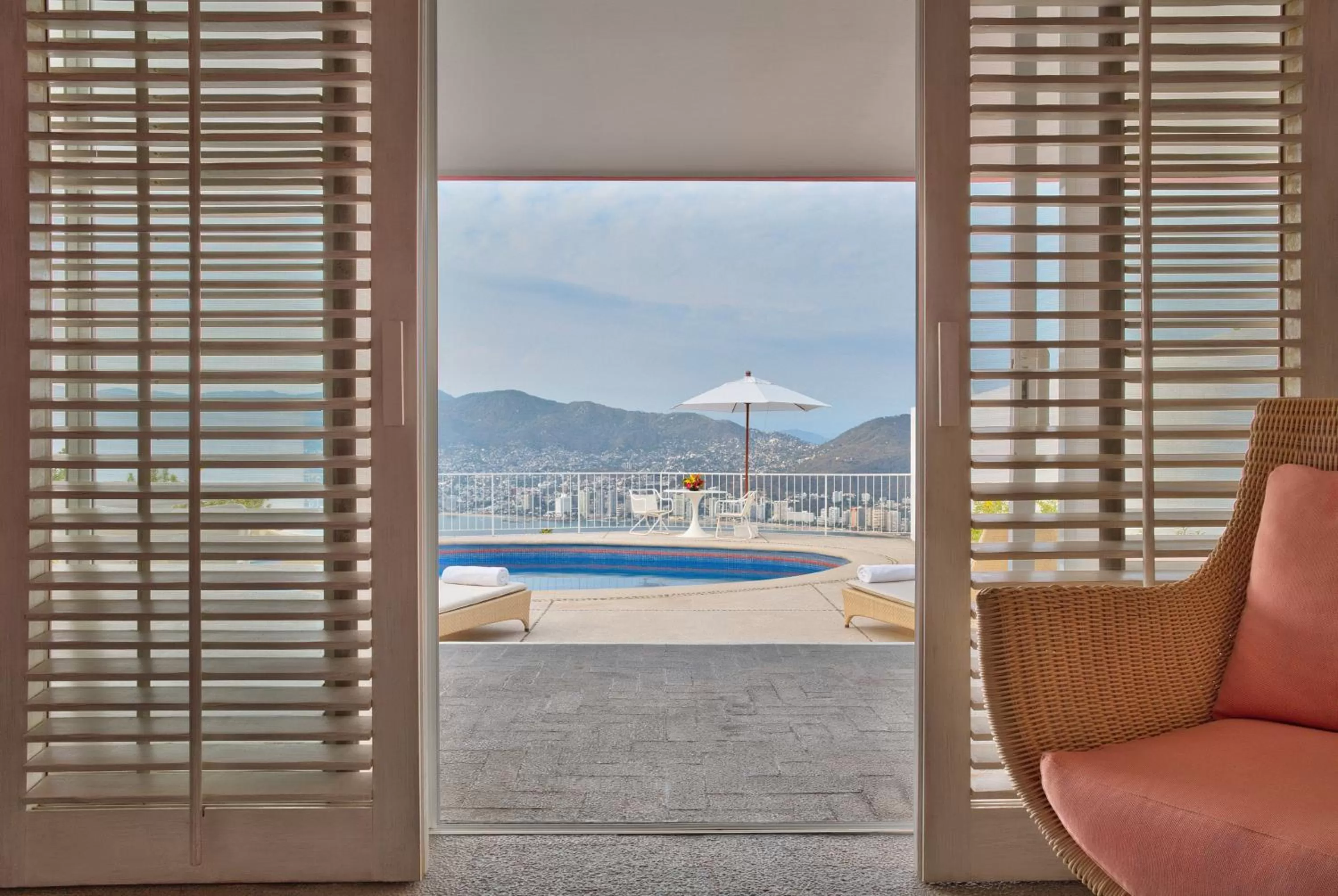 Swimming pool in Las Brisas Acapulco