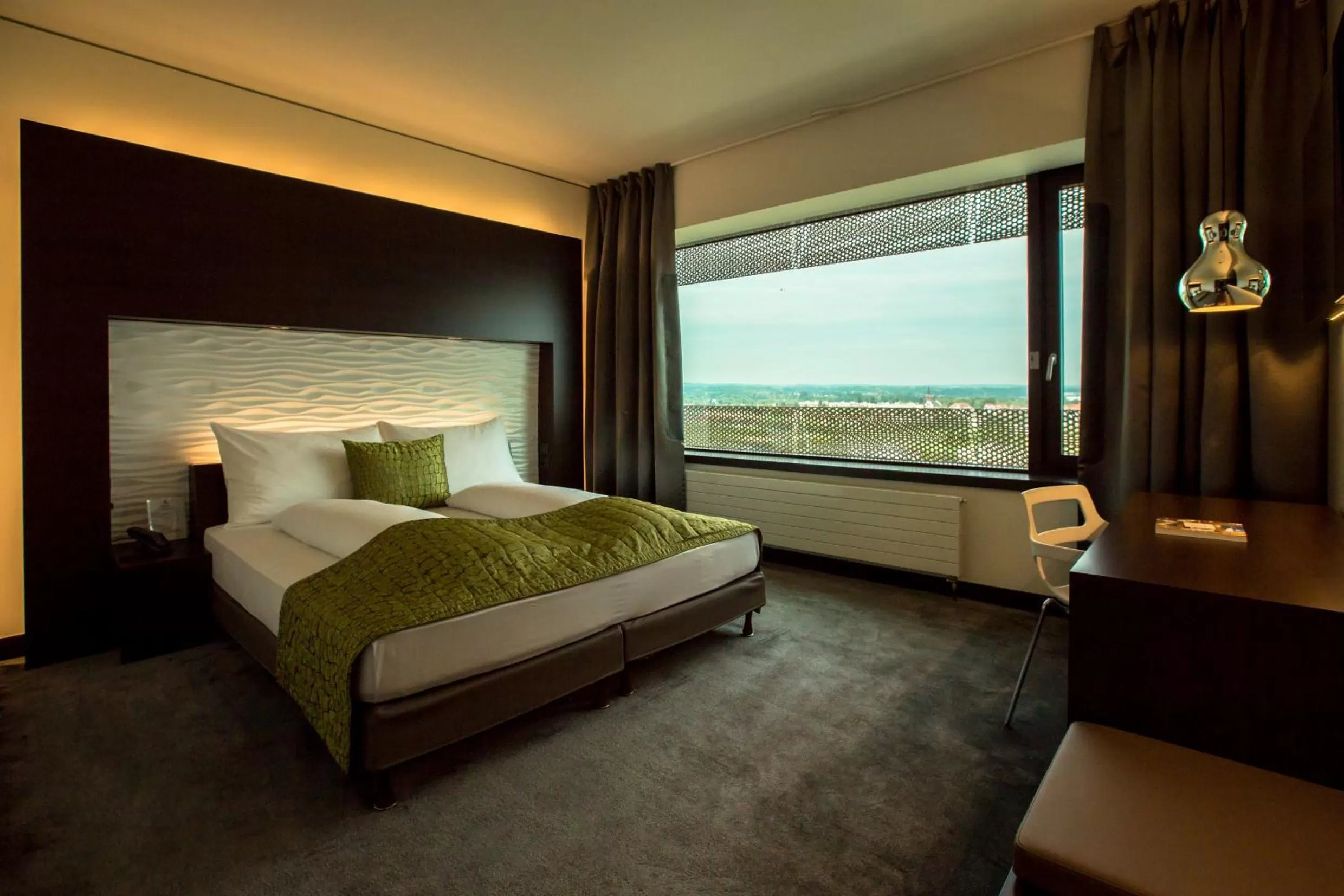 Business Single Room in Airport Hotel Basel - Convenient & Friendly