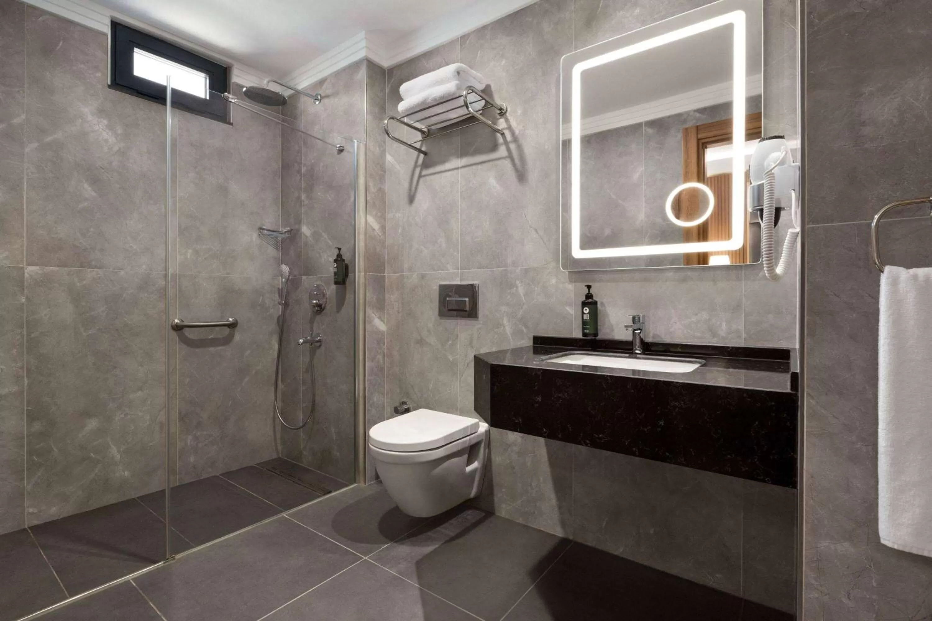 Bathroom in Ramada Encore by Wyndham Istanbul Sisli