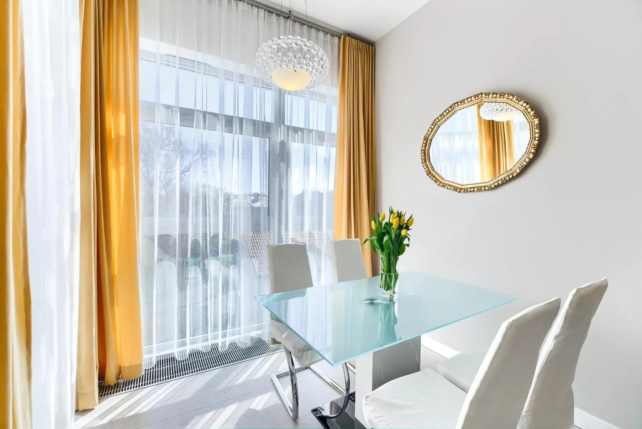 Living room, Dining Area in Dune Resort Mielno - A