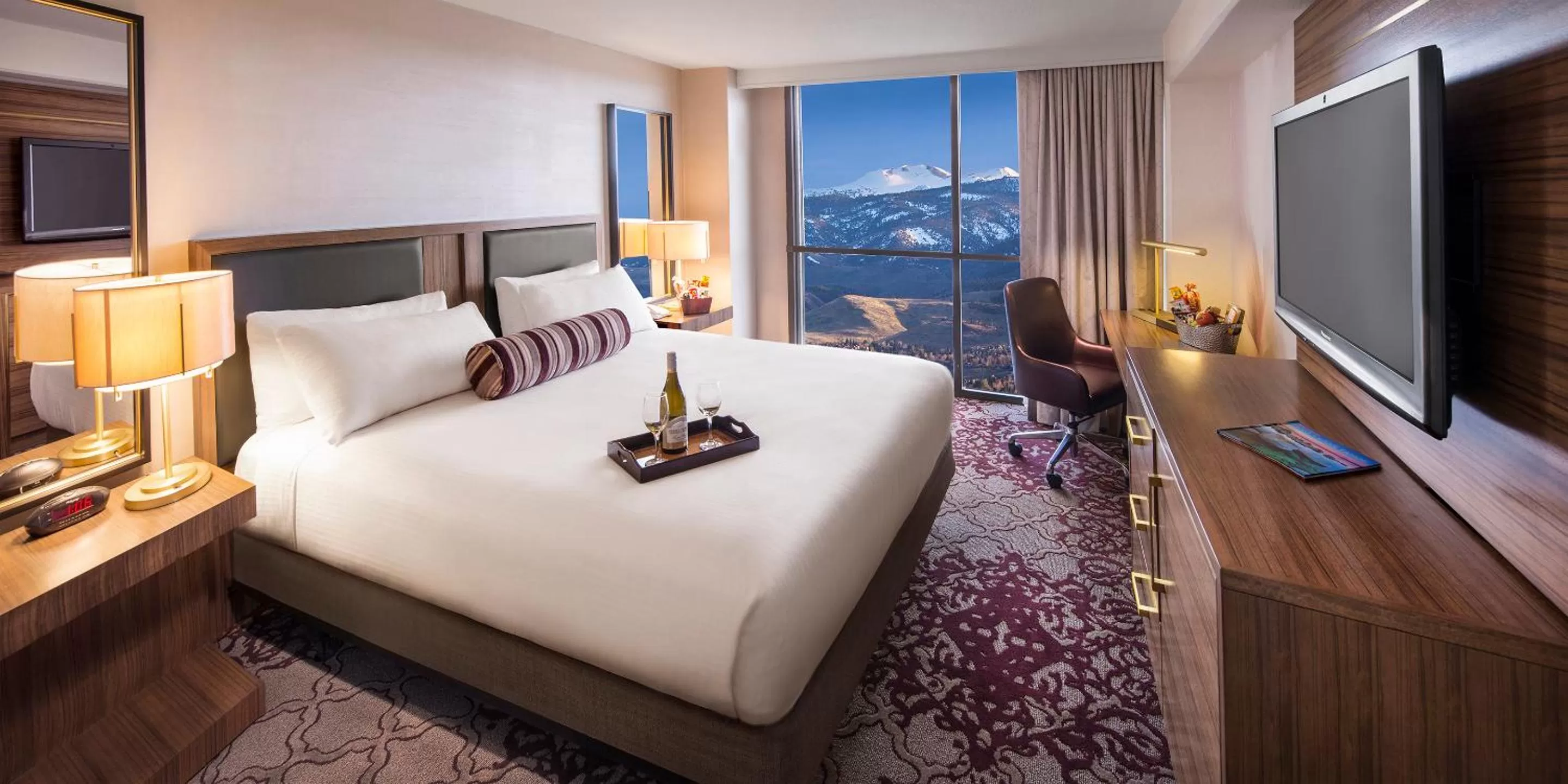 Bed in Eldorado Reno, A Caesars Destination