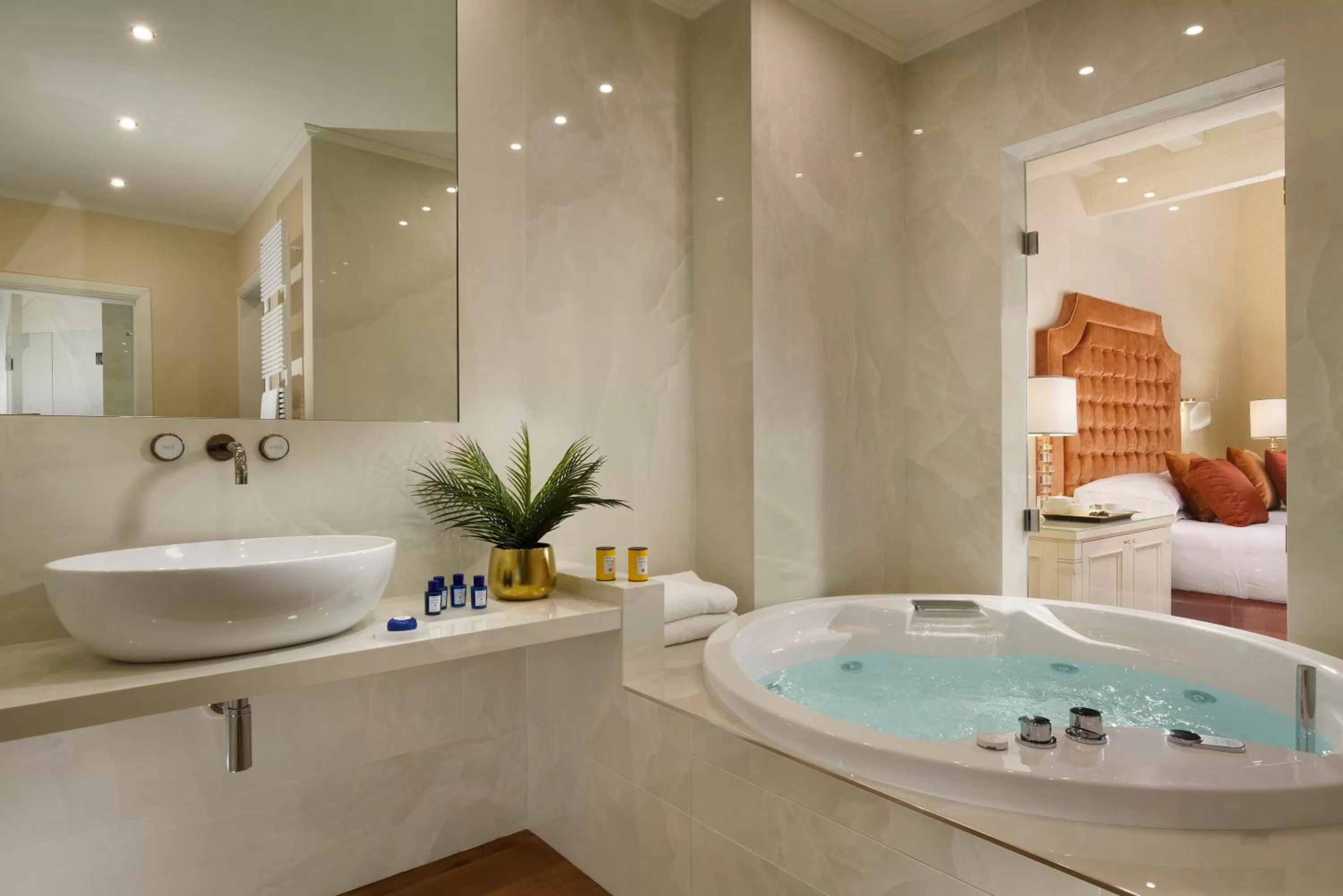 Bathroom in San Firenze Suites & Spa