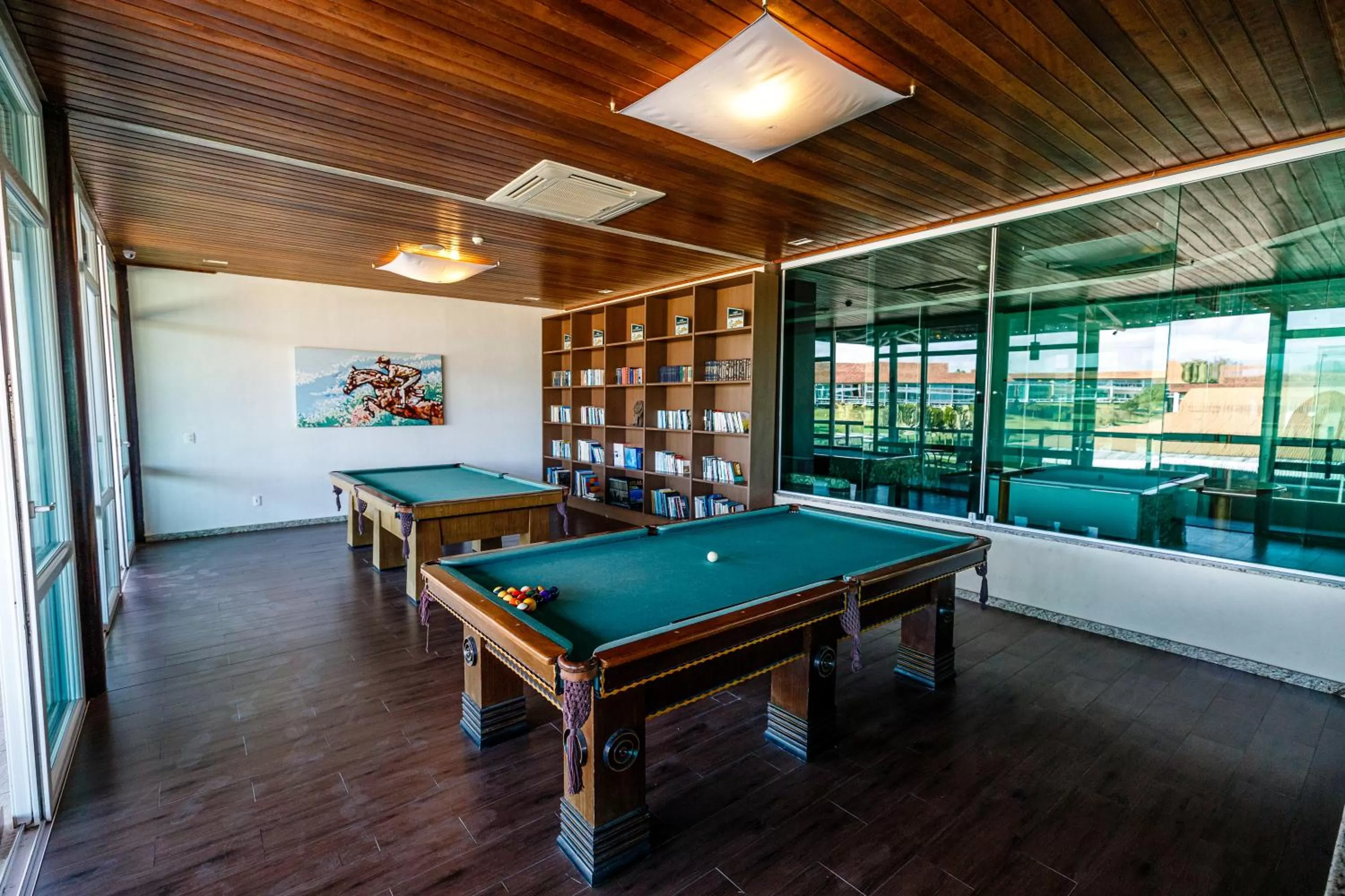 Library, Billiards in Villa Hípica Resort