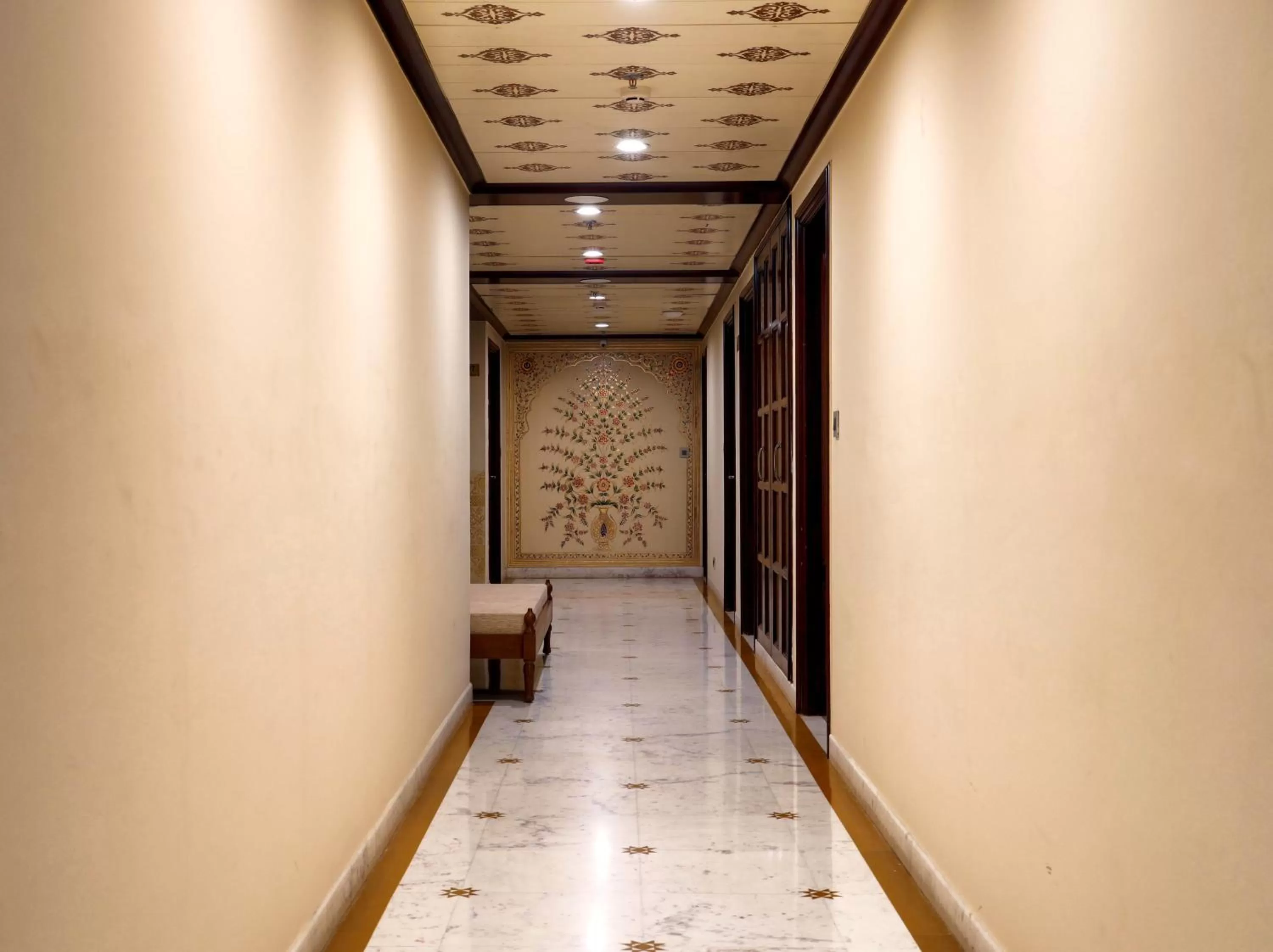 Decorative detail in Laxmi Palace Heritage Boutique Hotel