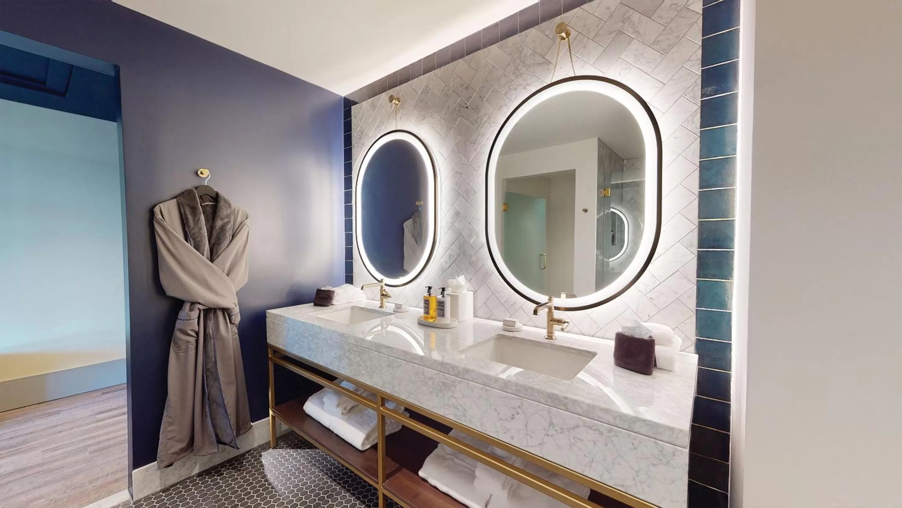 Bathroom in The Restoration Asheville