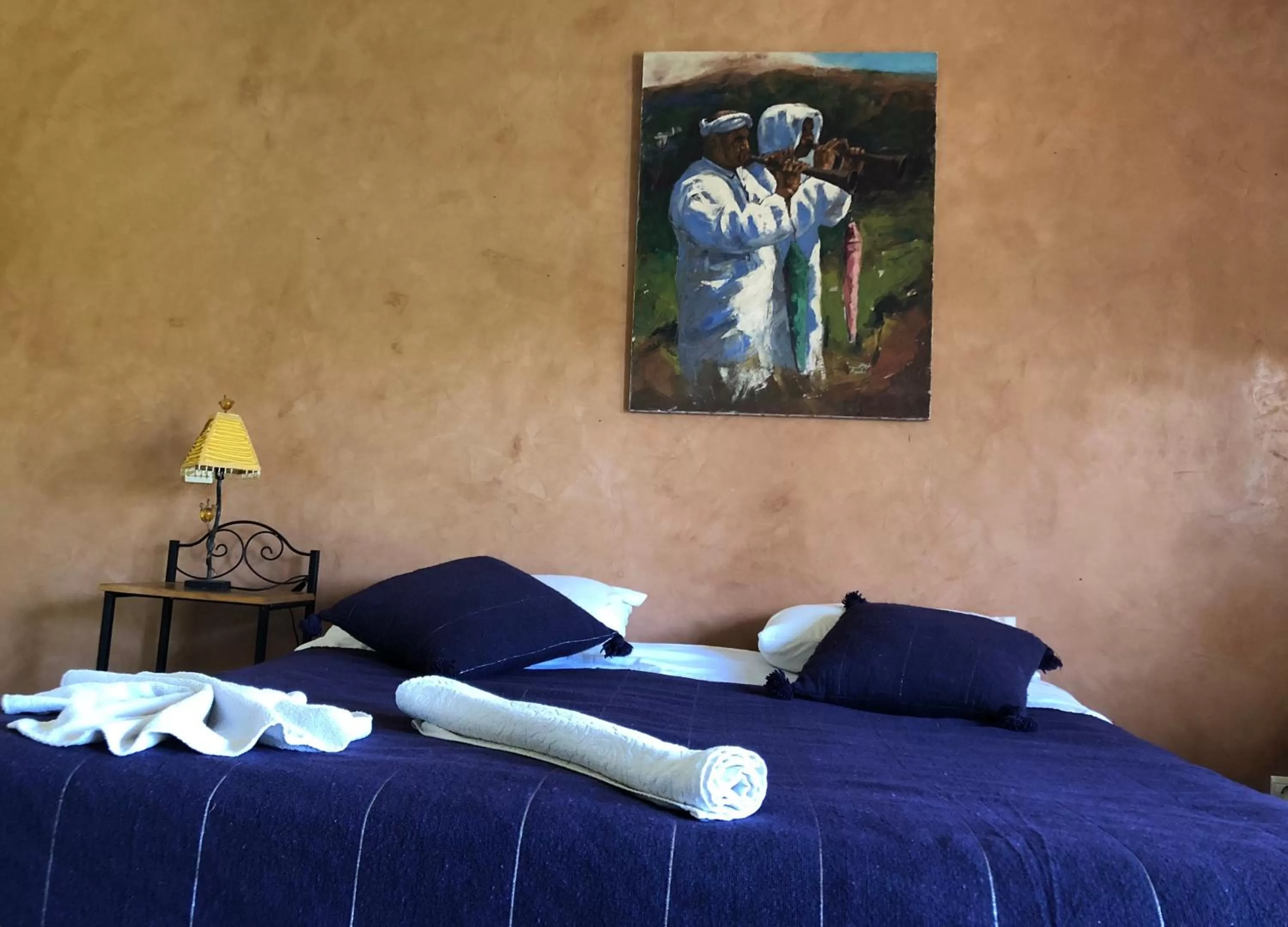 Photo of the whole room, Bed in Riad Hamdani