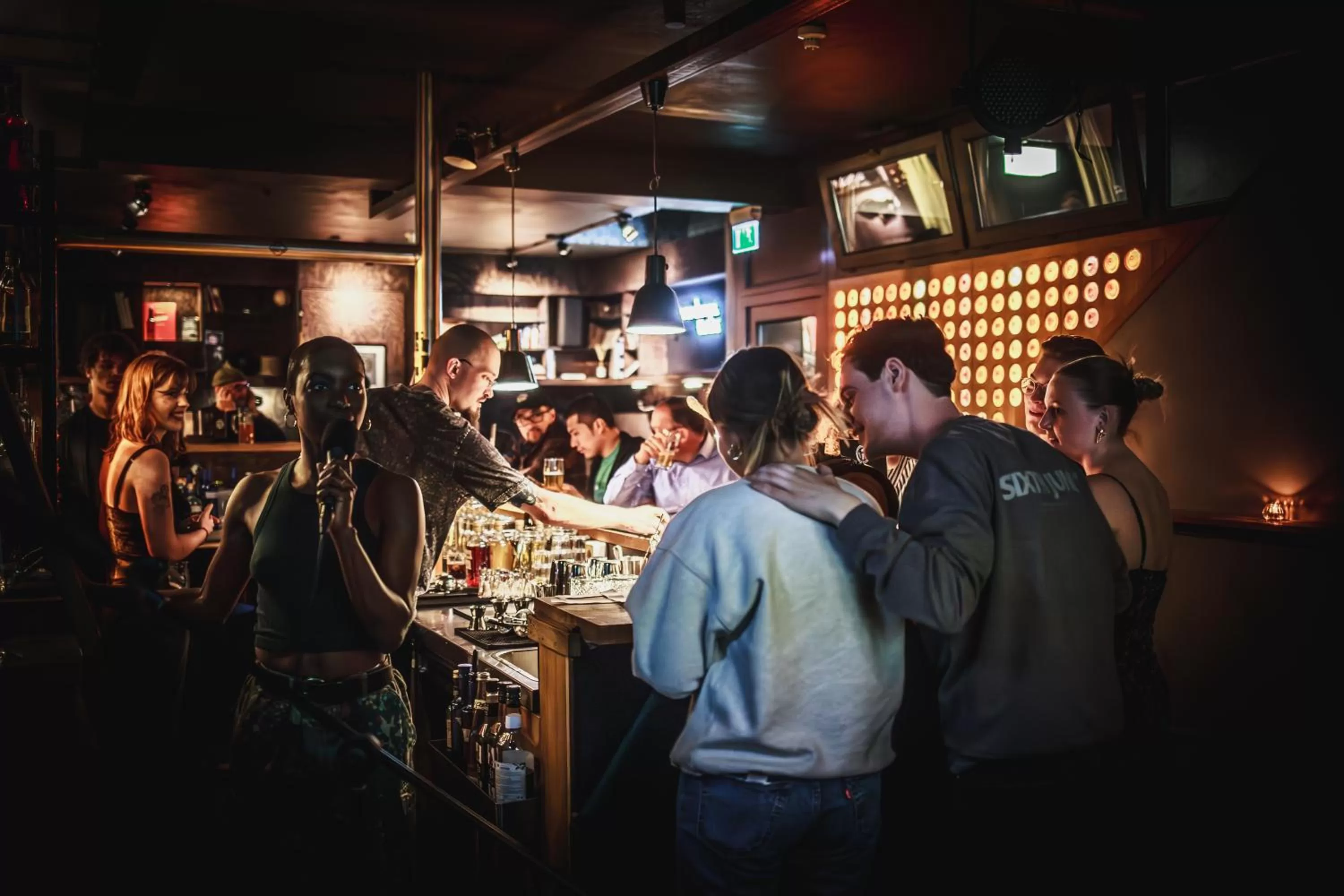 Lounge or bar in The Circus Hostel