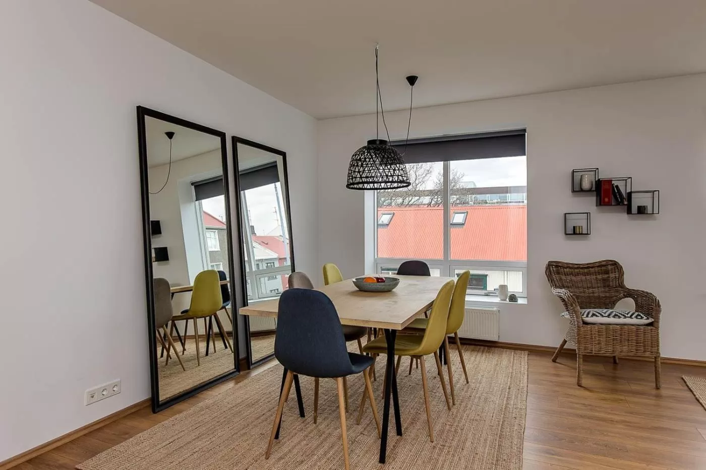 Living room in Tyr Apartments by Heimaleiga