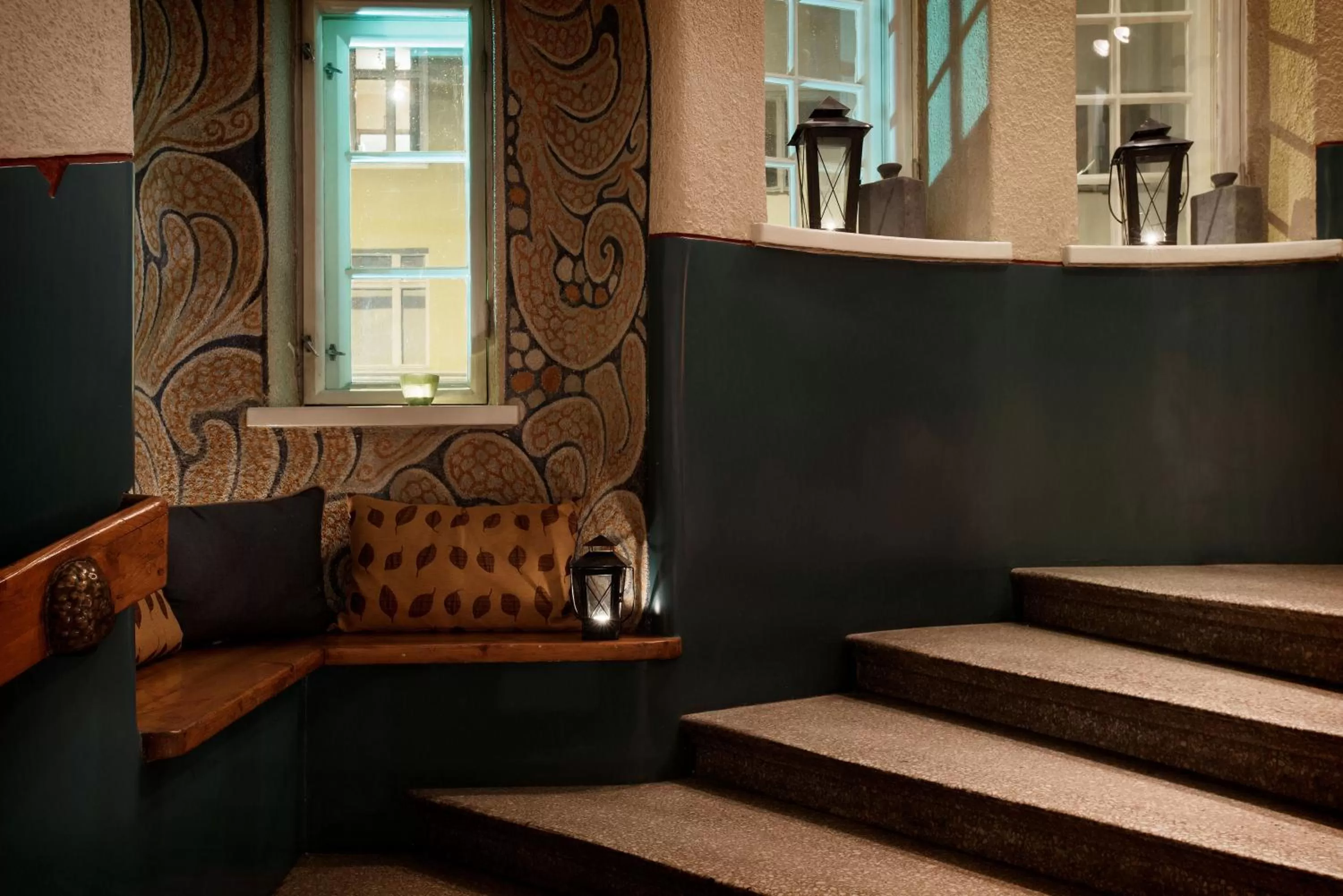 Decorative detail in GLO Hotel Art