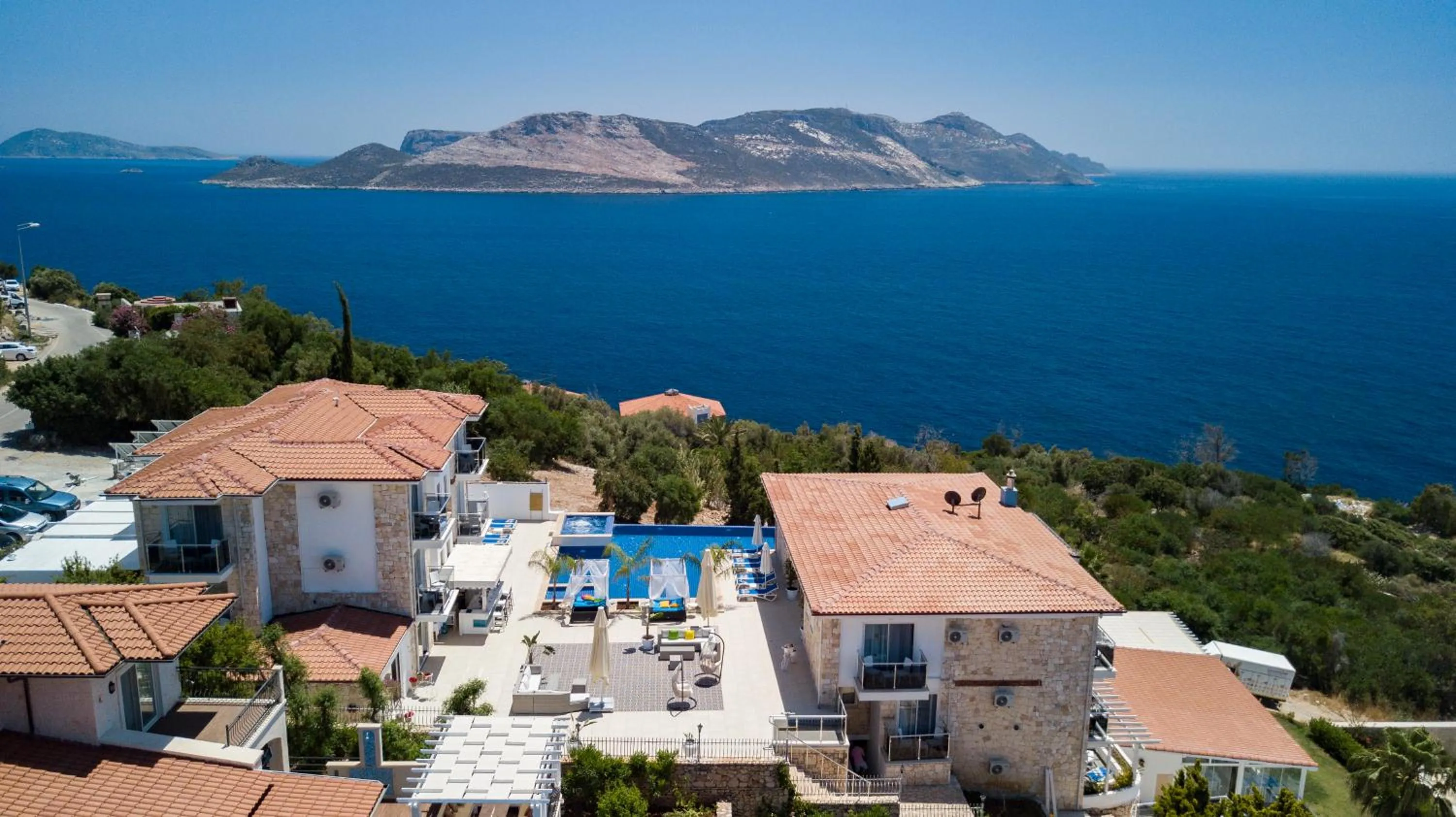 Bird's eye view in La Kumsal Hotel