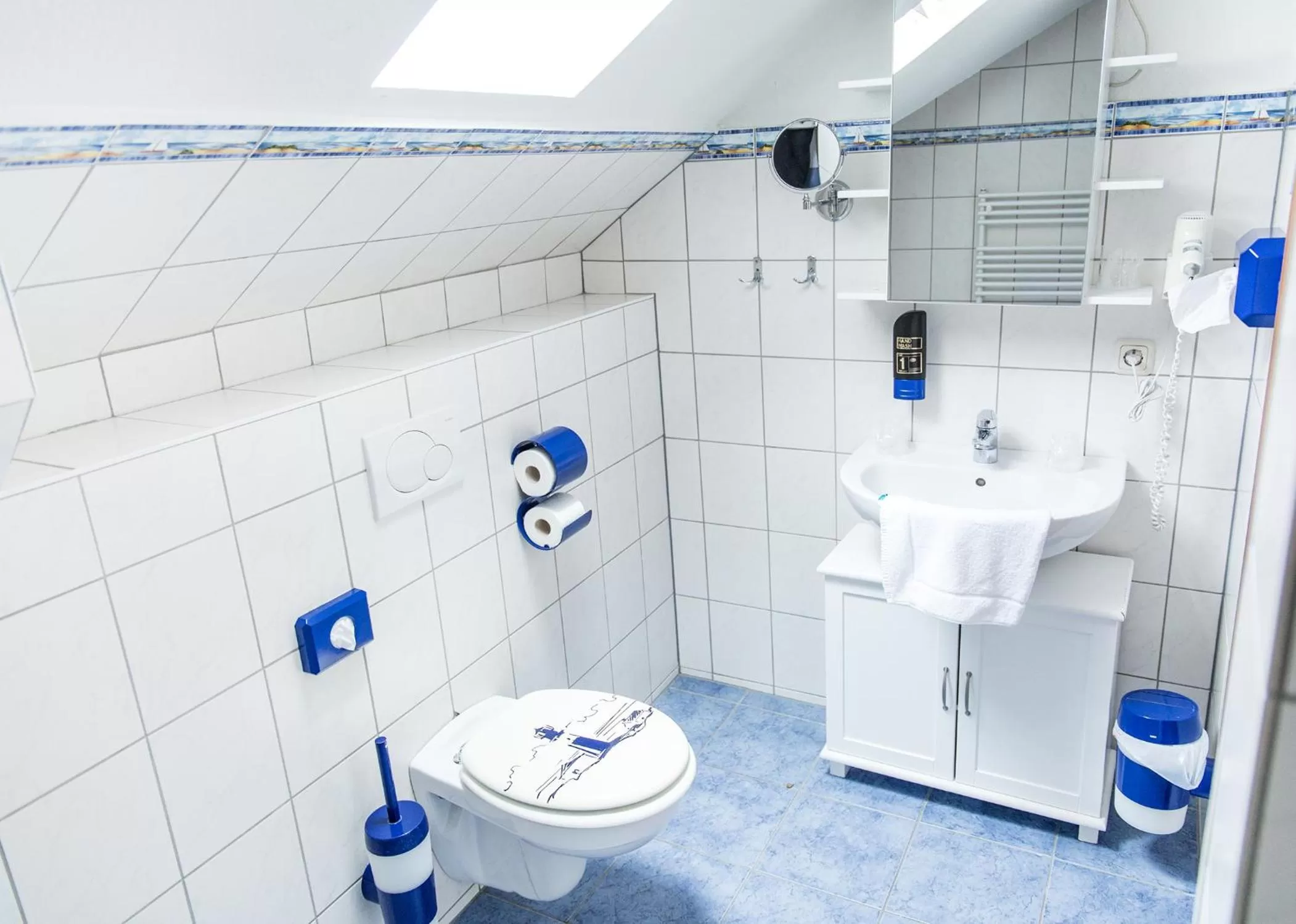 Toilet in Hotel Tum Stüürmann