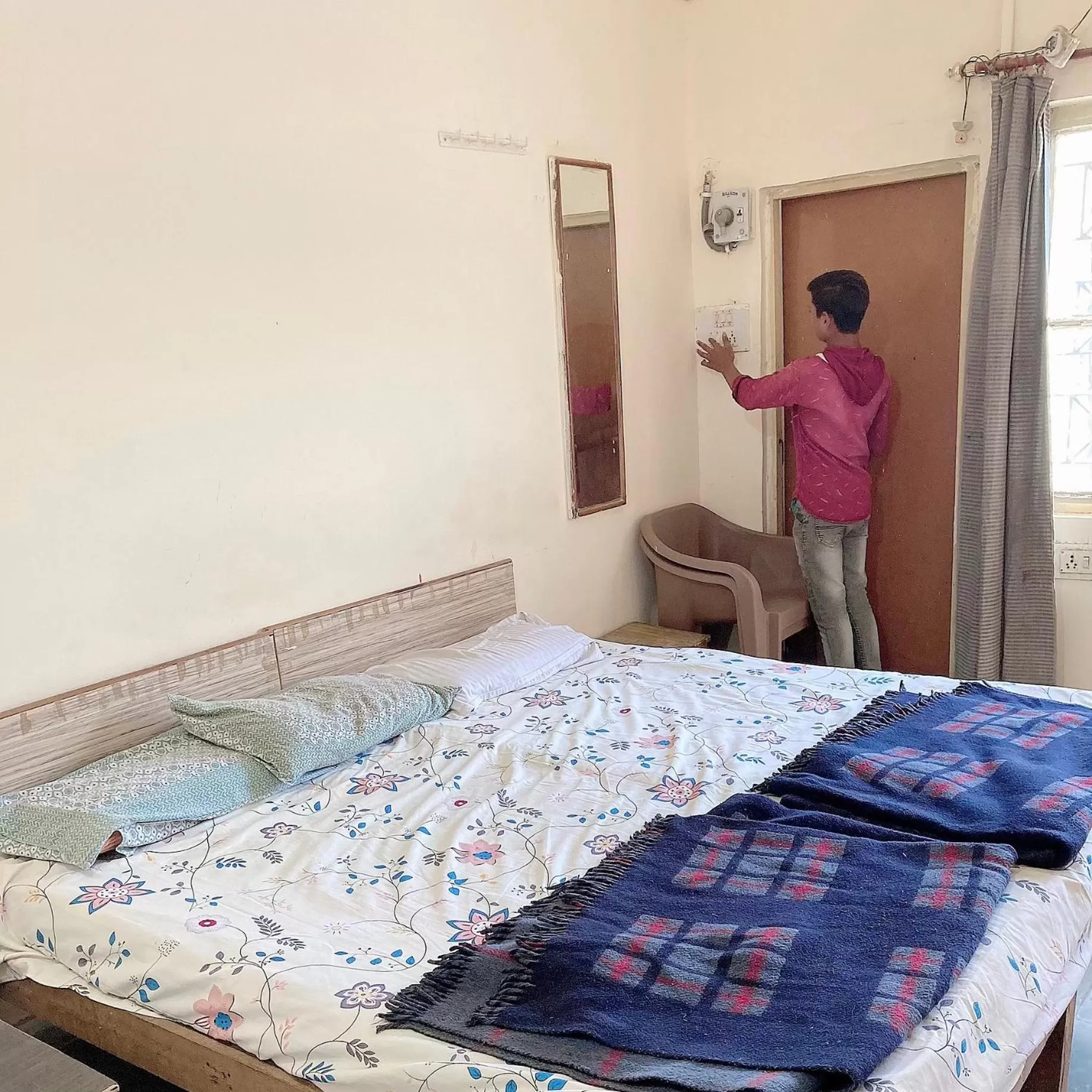 Bed in Pitambra Vishranti Grah