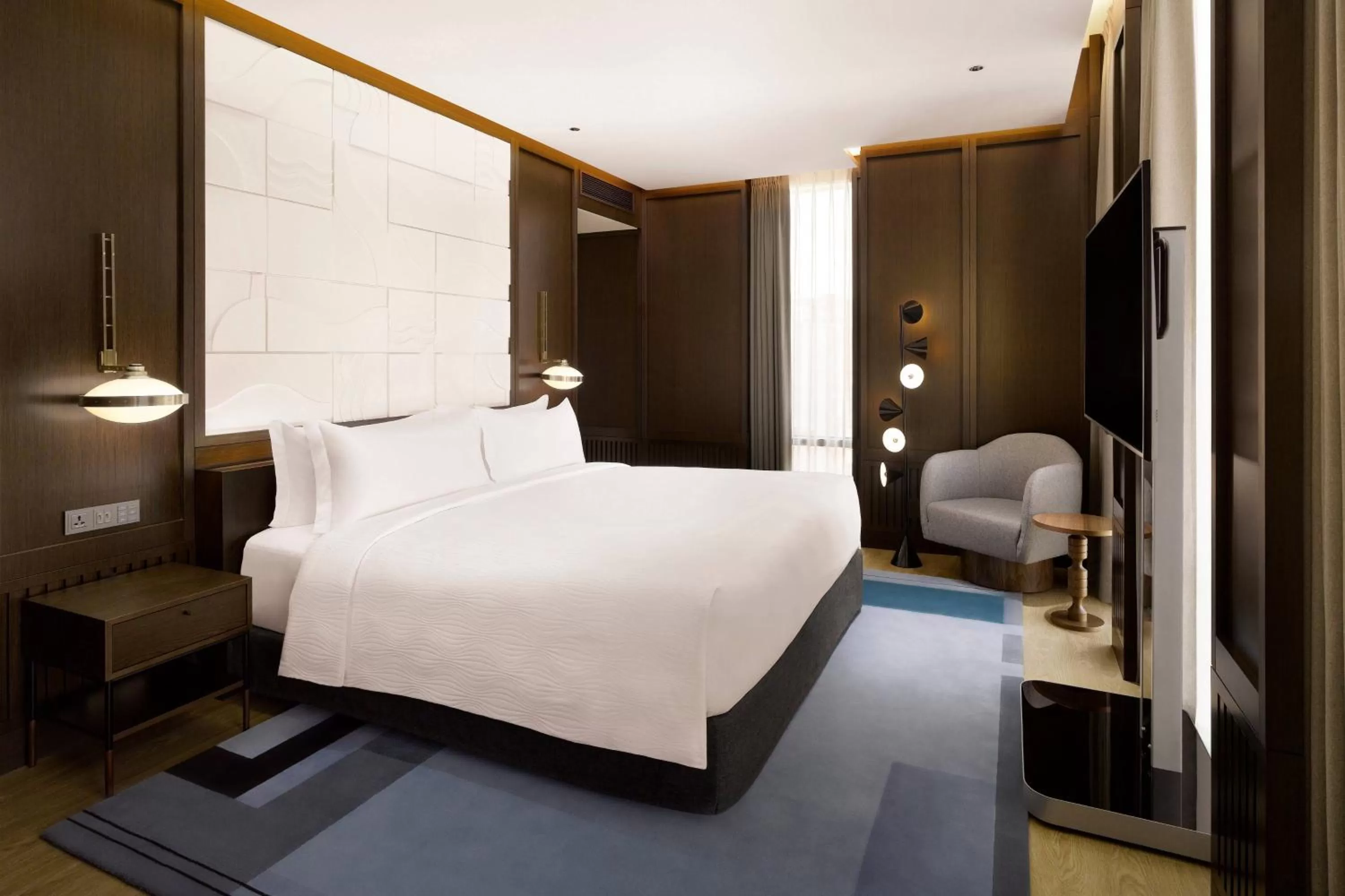 Bedroom, Bed in GRAVITY JOSUN Seoul Pangyo, Autograph Collection