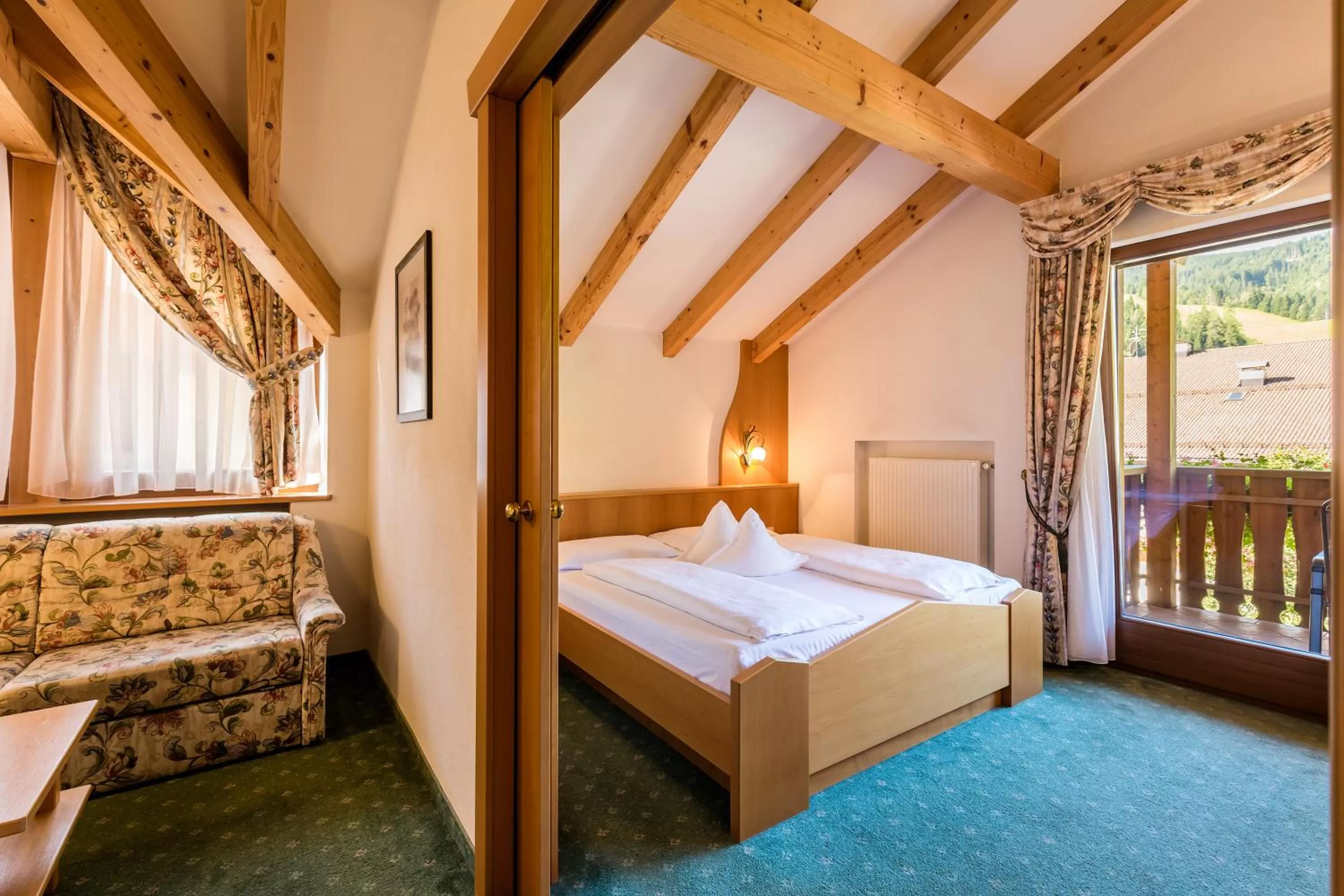 Suite with Balcony in Berghotel