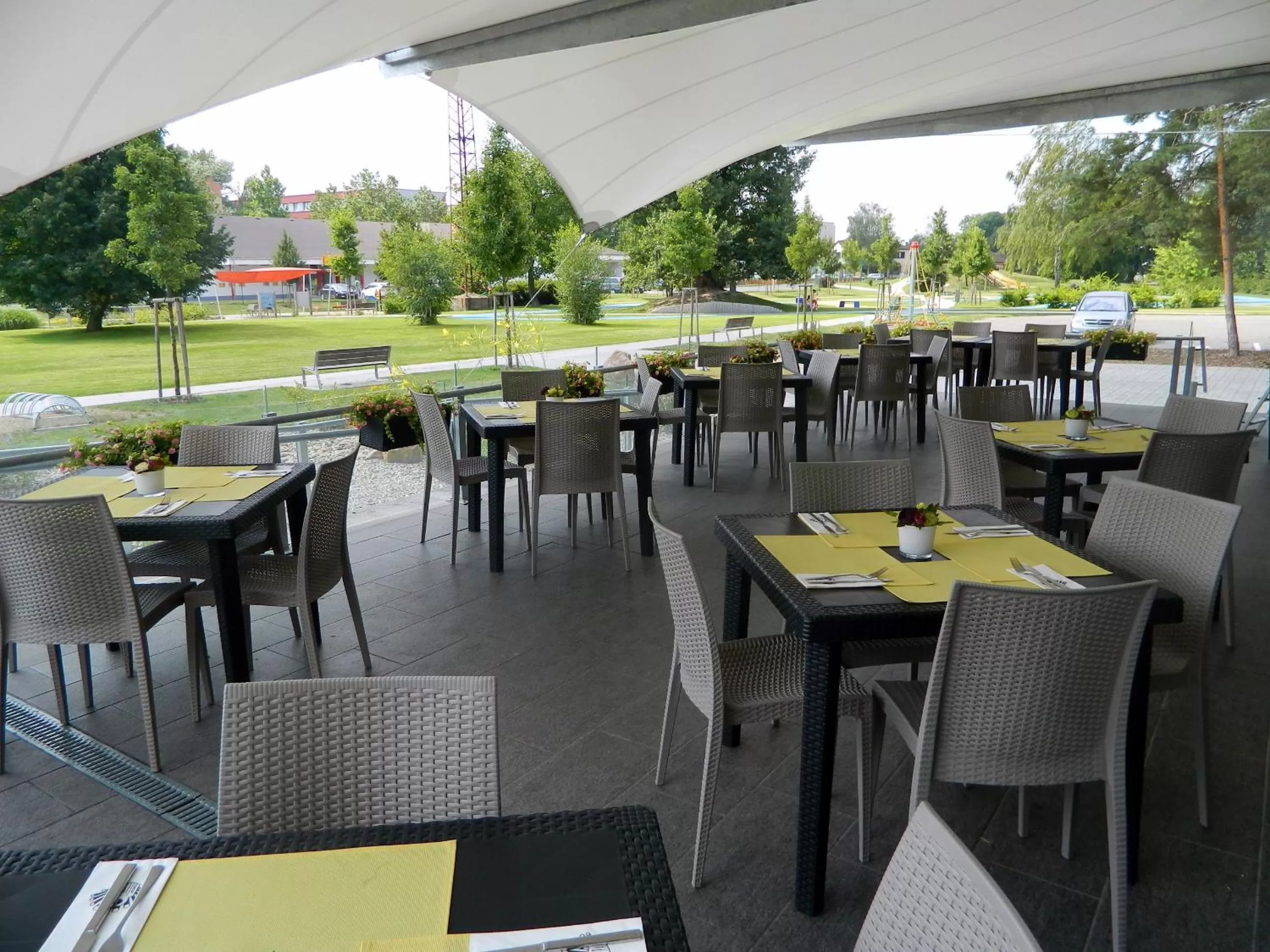 Balcony/Terrace in Hotel Bílý Páv