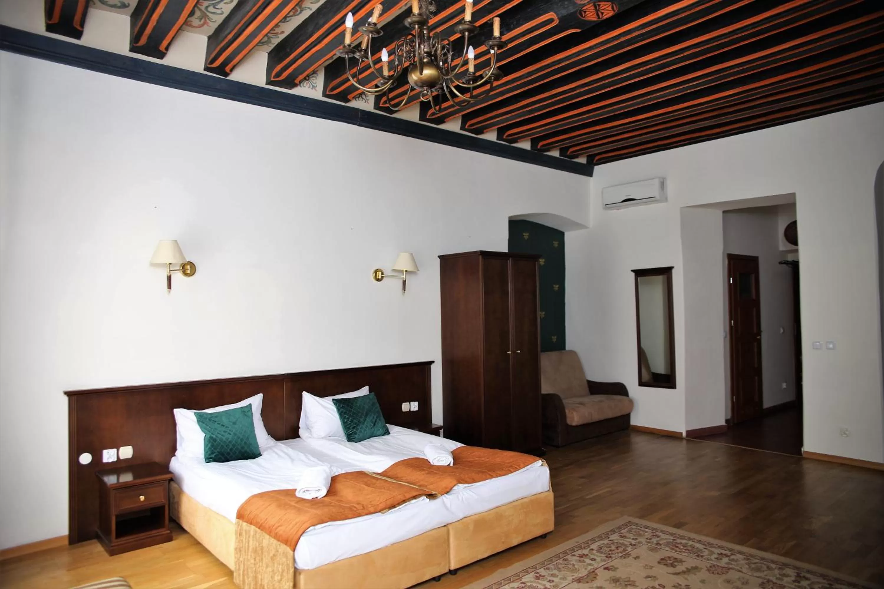 Photo of the whole room, Bed in Prudentia Residence Qulturalna