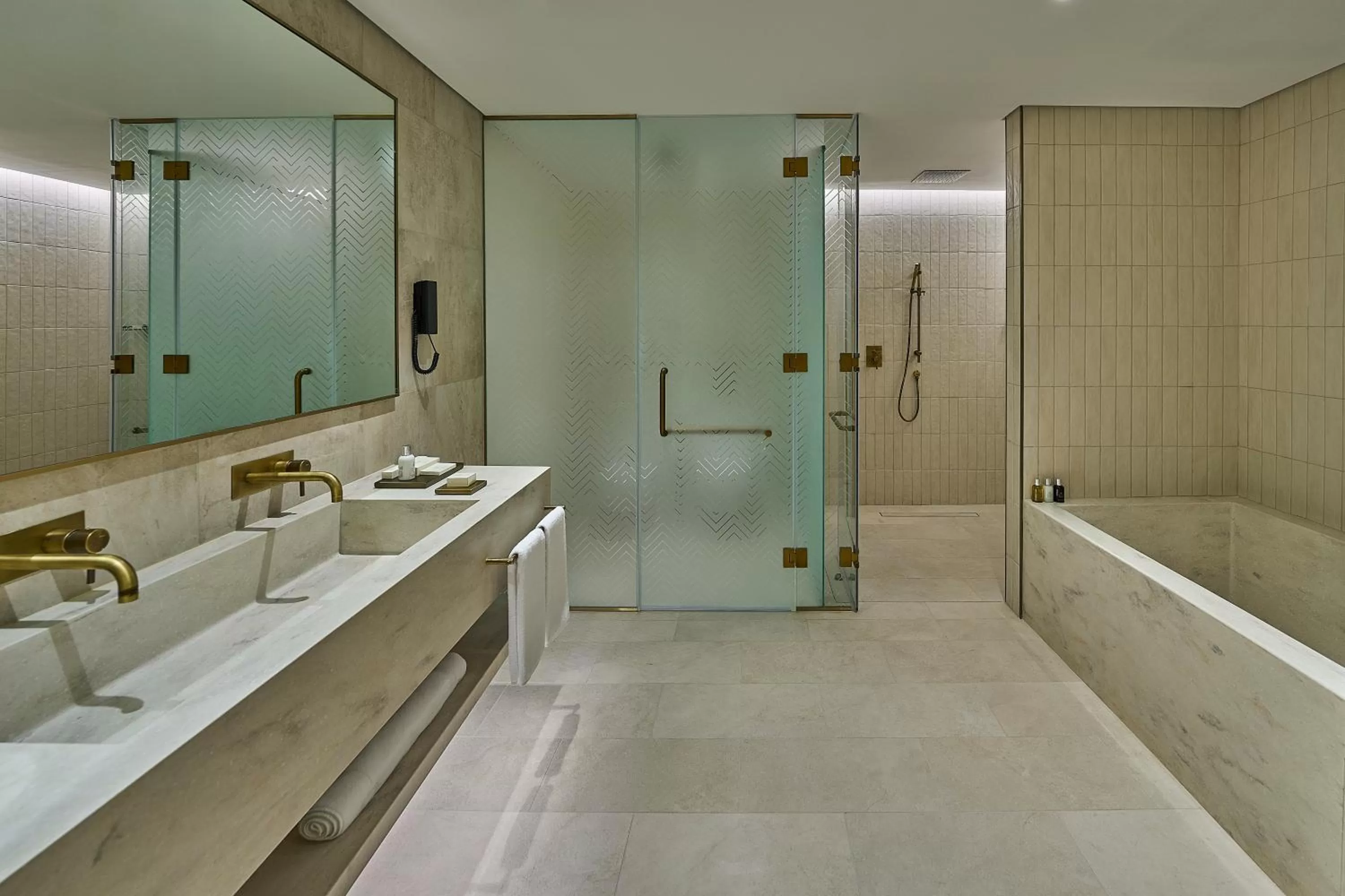 Bathroom in ERTH Abu Dhabi Hotel