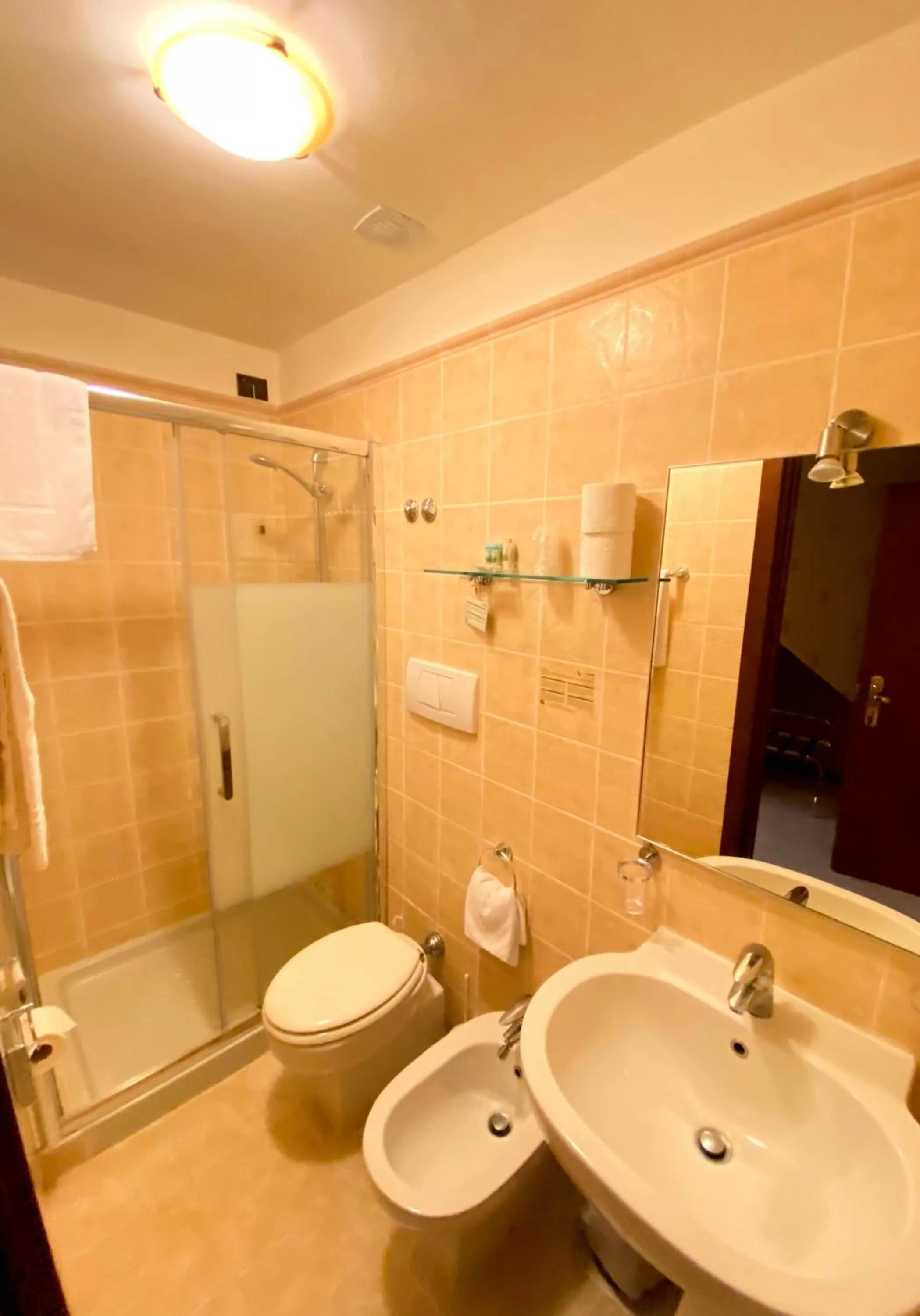 Bathroom in Hotel San Gallo