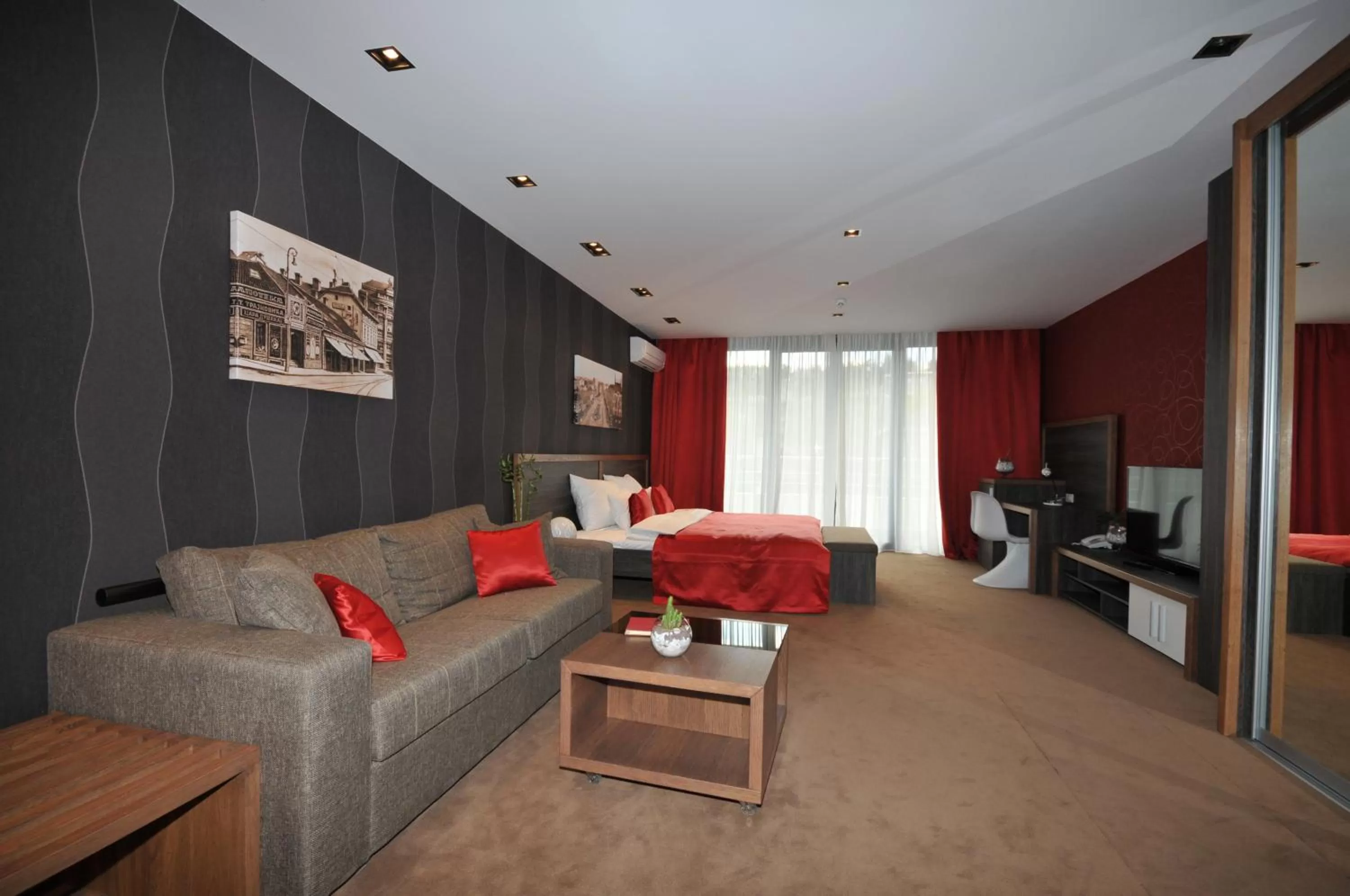 Photo of the whole room, Seating Area in Belgrade Boutique House