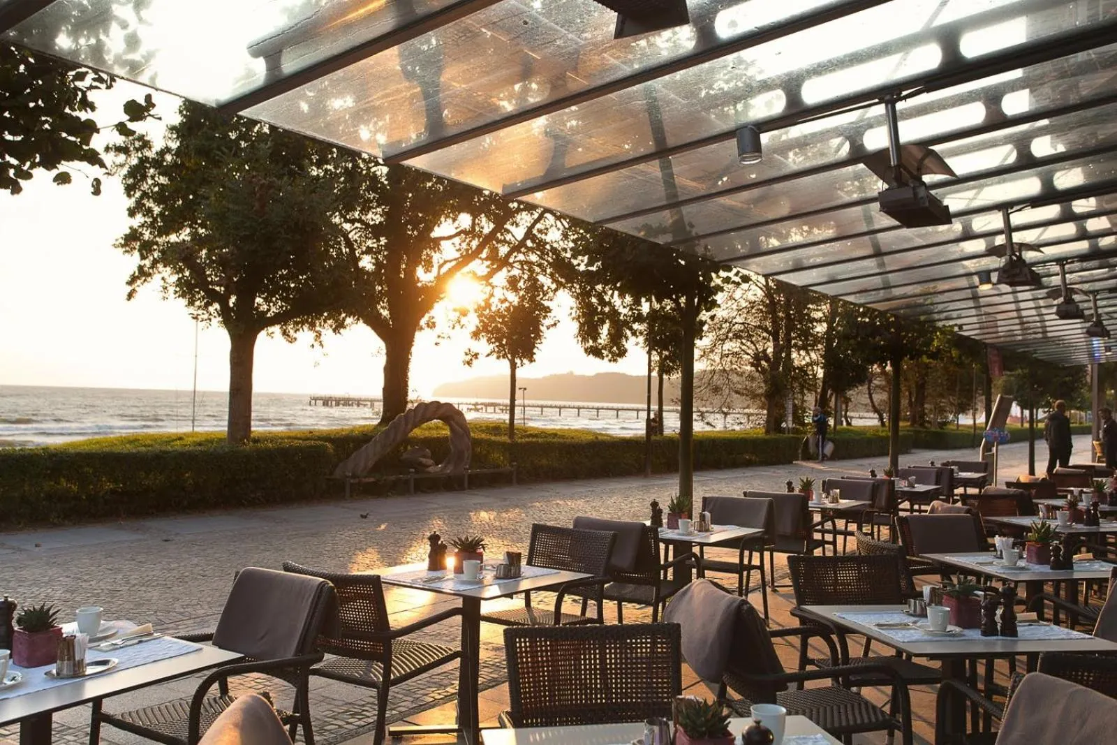 Restaurant/places to eat in Hotel AM MEER & Spa