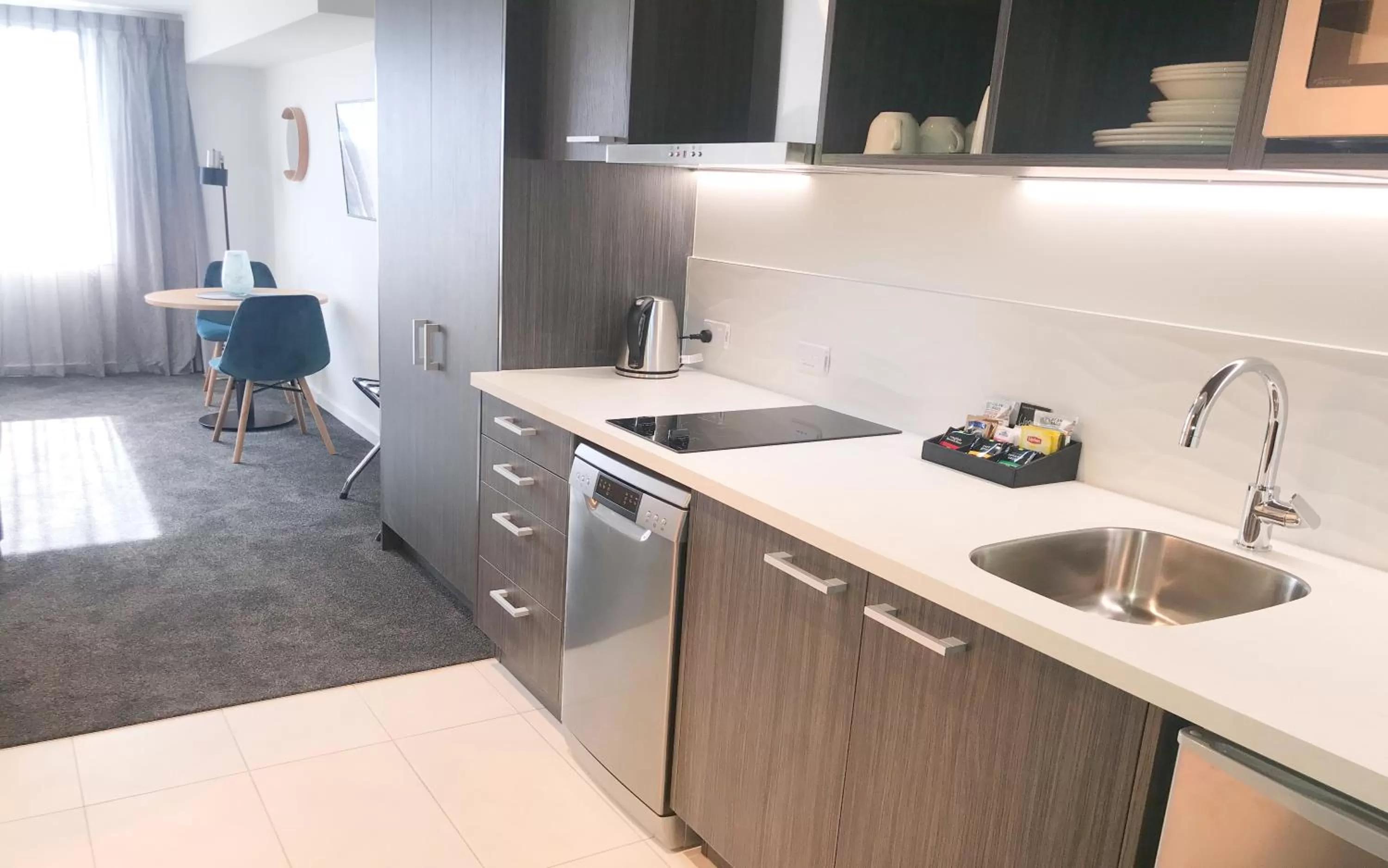 Kitchen or kitchenette in Quest Palmerston North