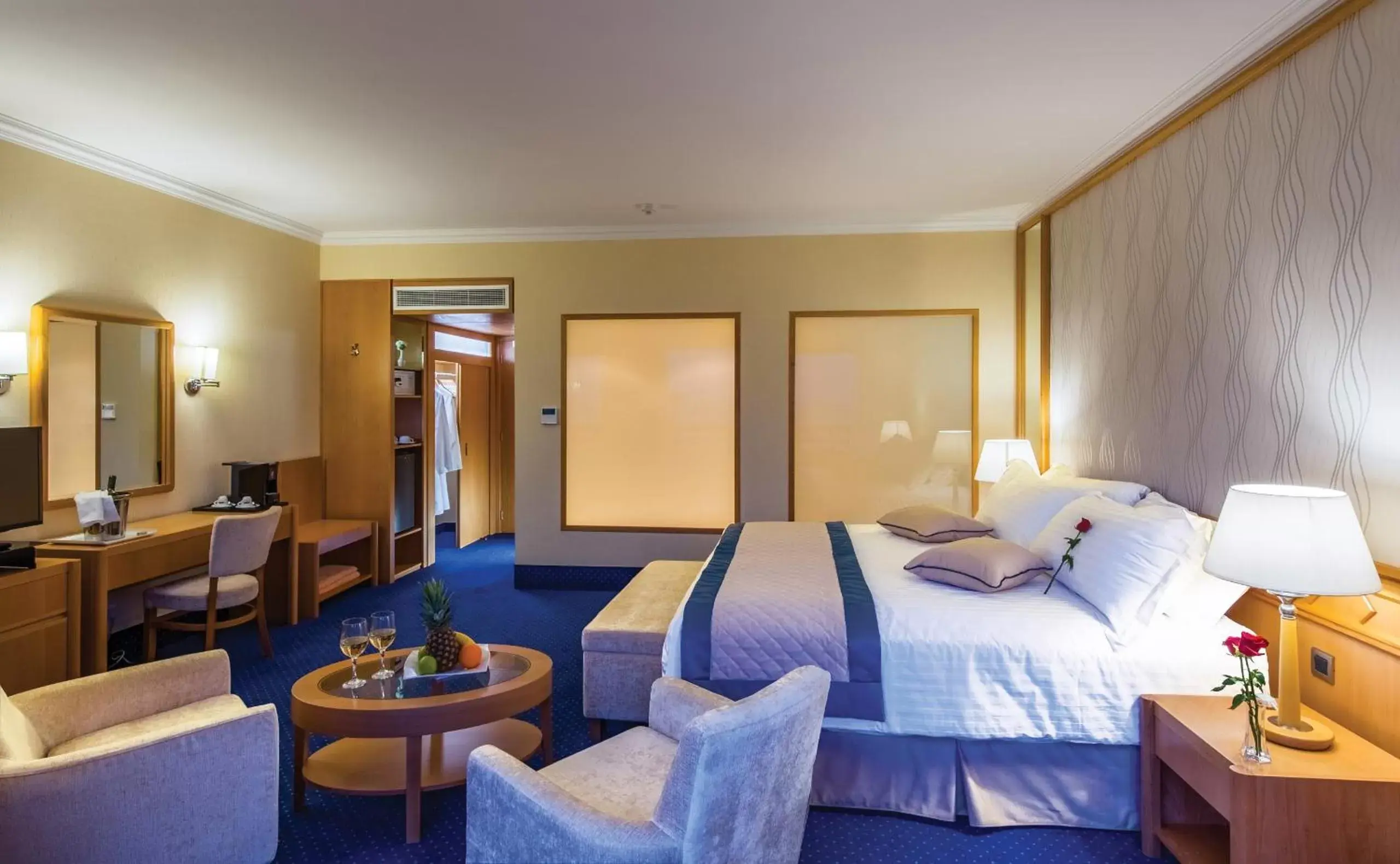 Junior Suite Land View in Constantinou Bros Athena Royal Beach Hotel Junior Suite Land View in Constantinou Bros Athena Royal Beach Hotel