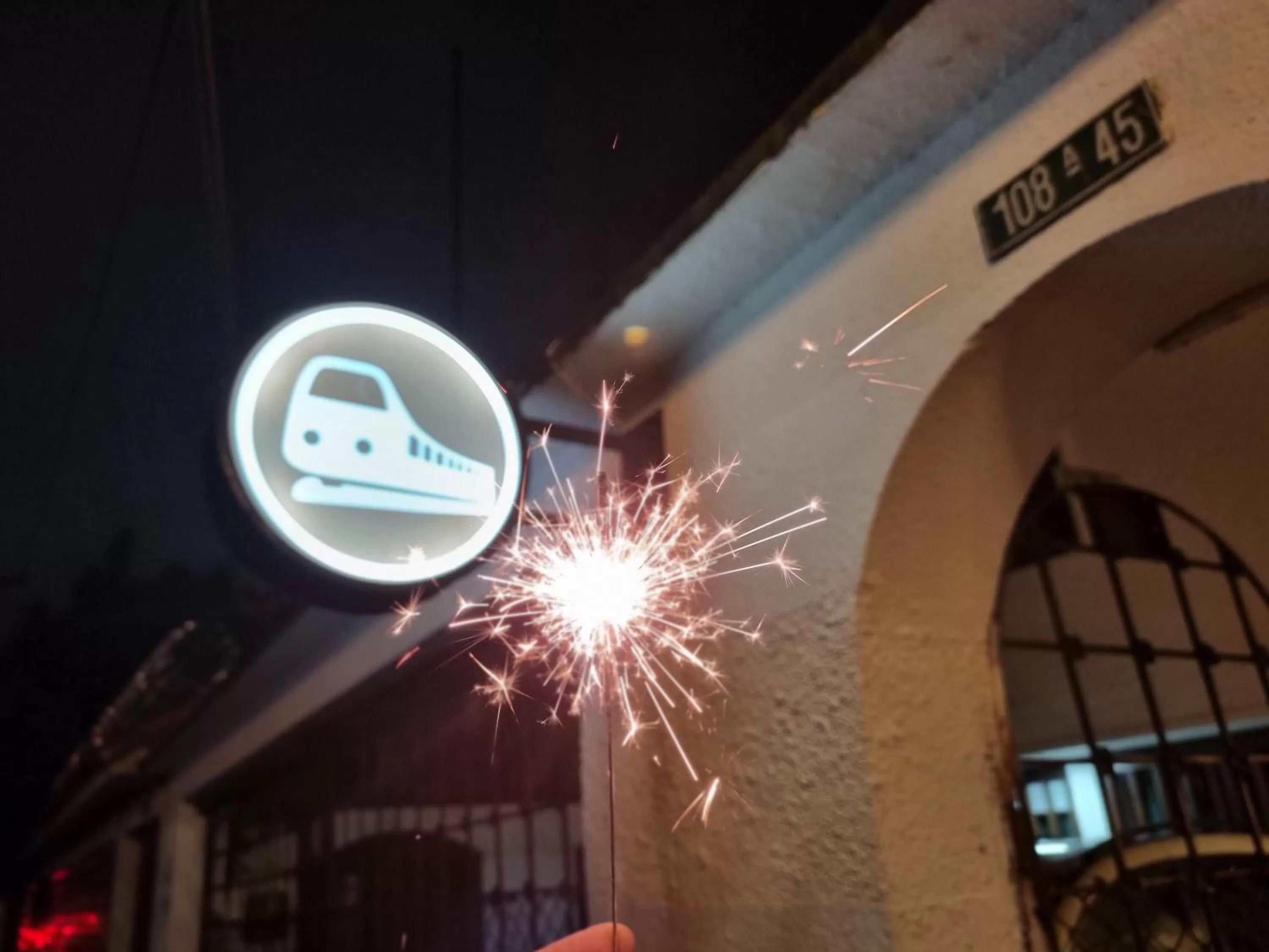 Property Logo/Sign in acogedor Hostal usaquen la parada del tren