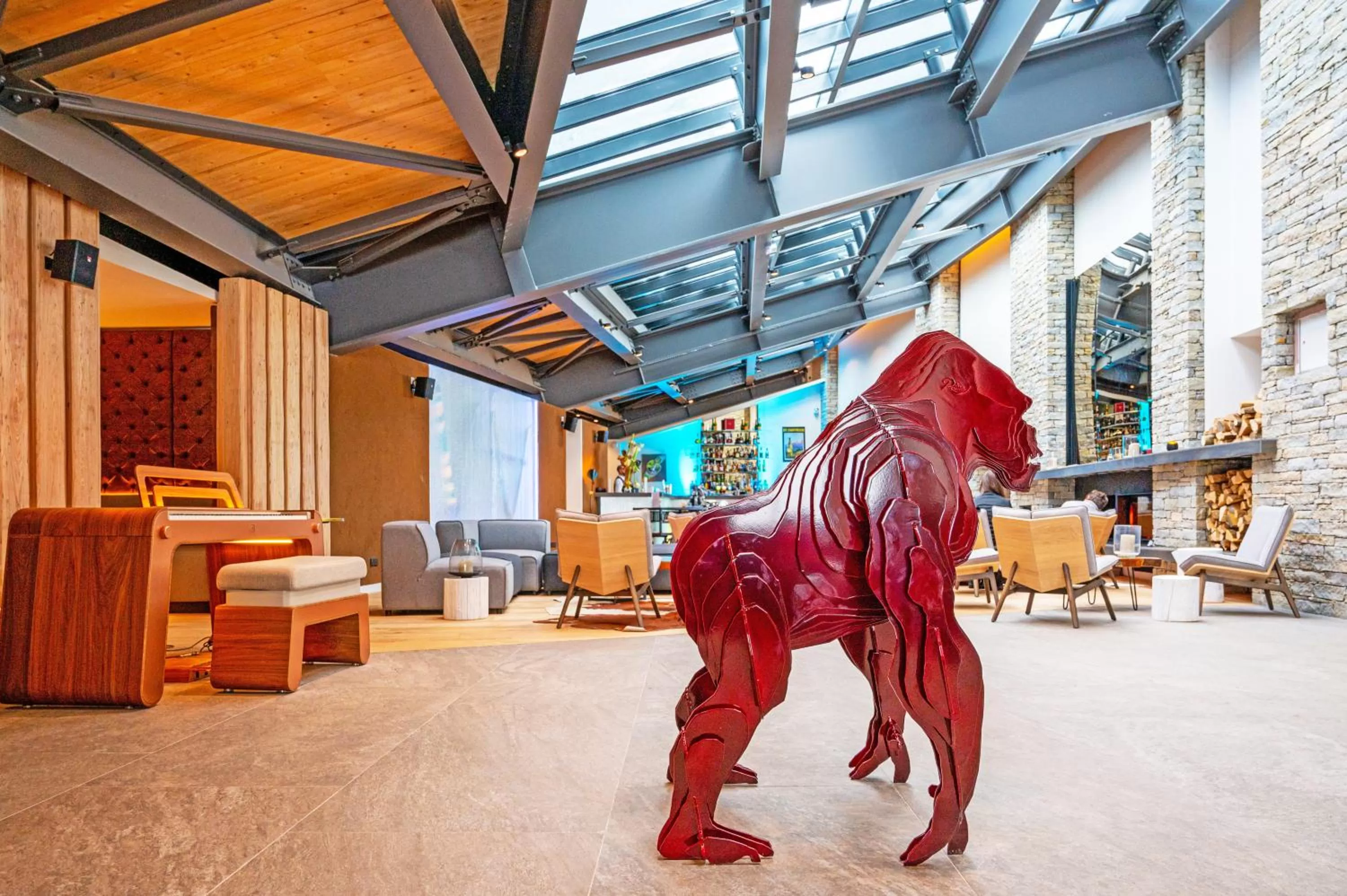 Decorative detail in Hôtel VoulezVous by Les Etincelles