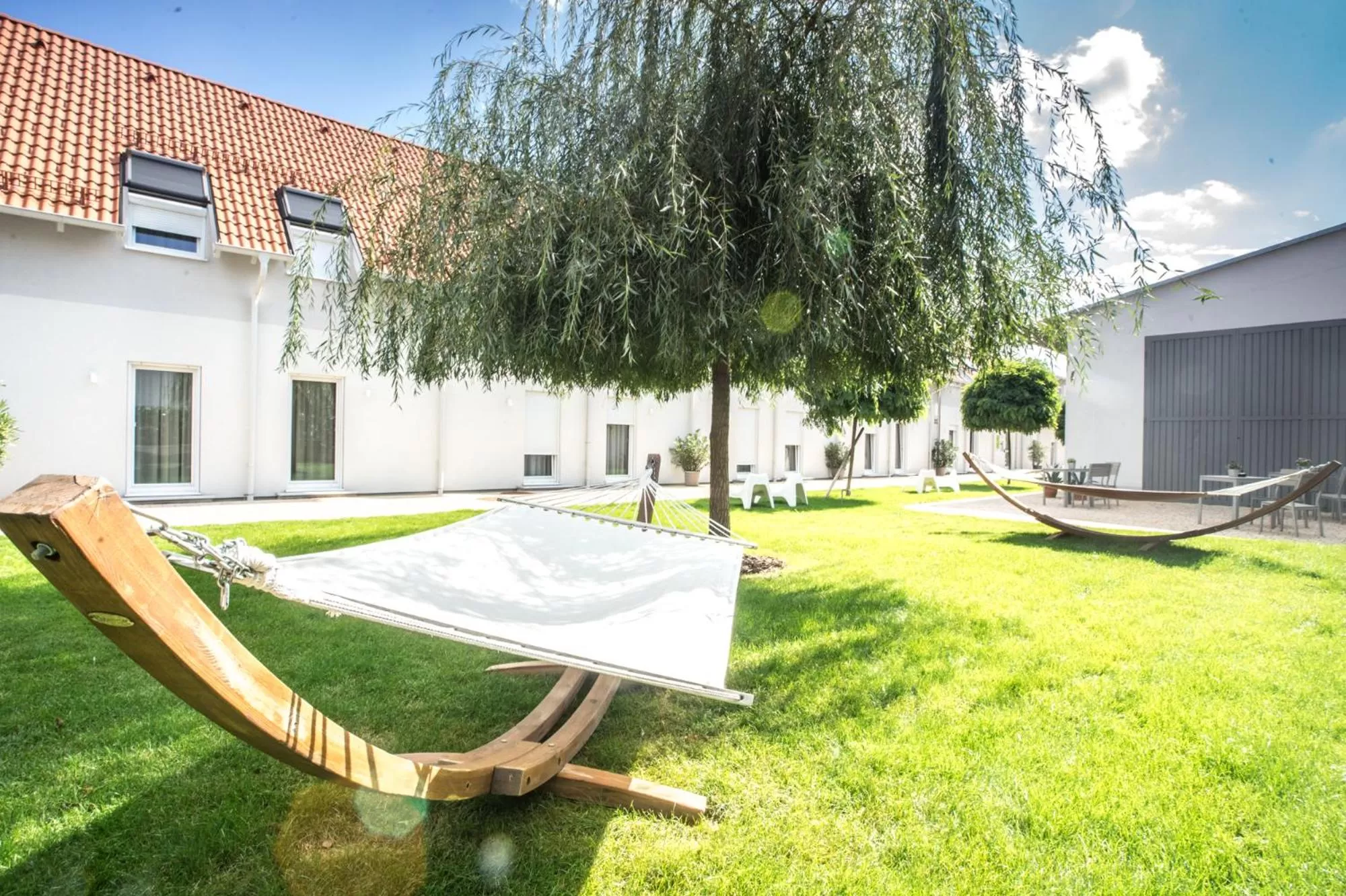 Garden in motel22 Parkplatz inklusive