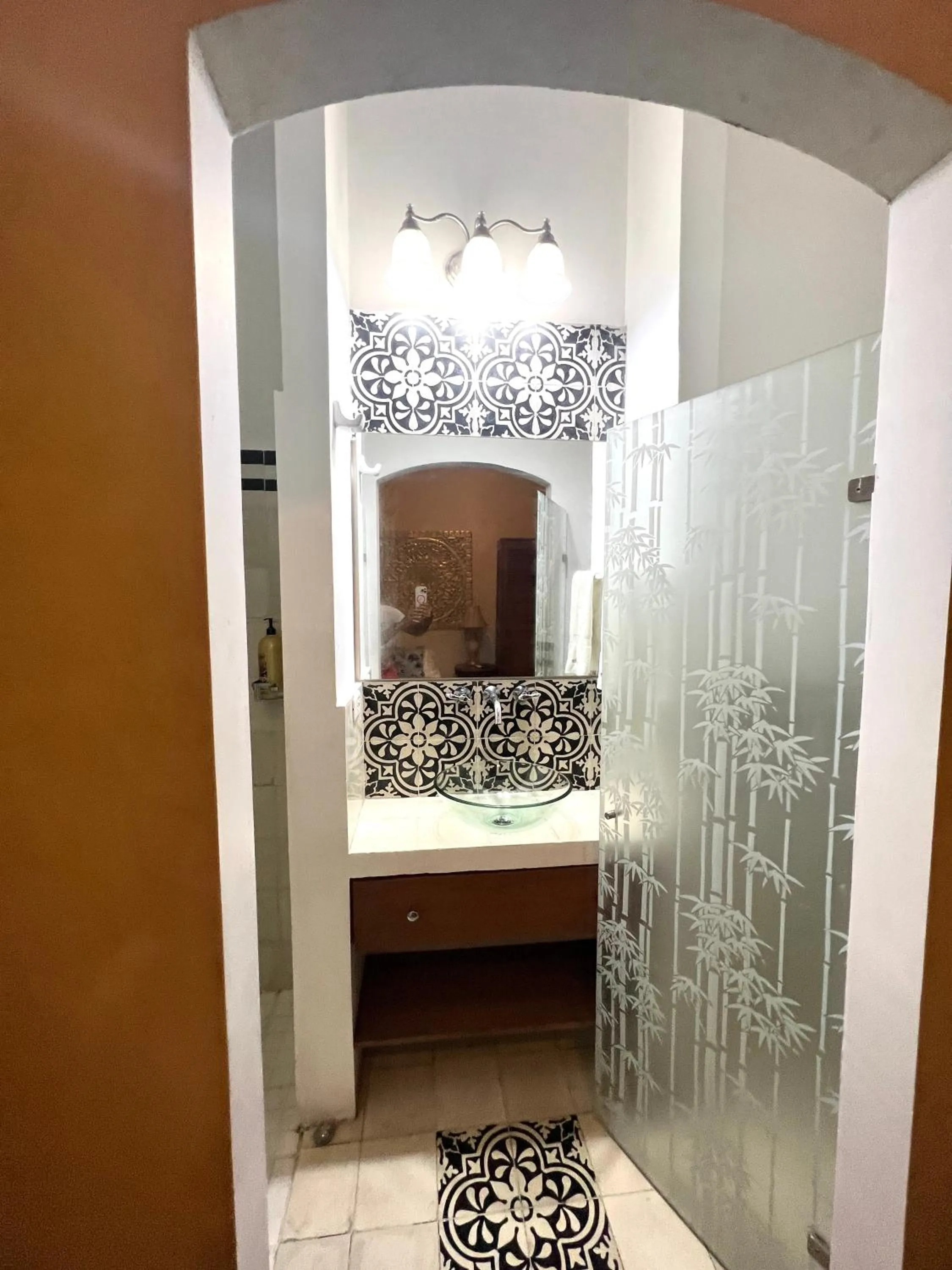 Shower in Hotel Boutique Castillo Ines Maria