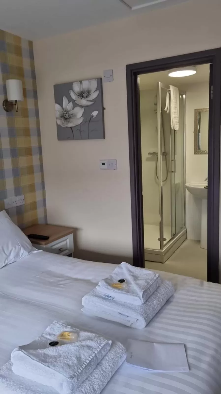 Bed in The Aston Inn