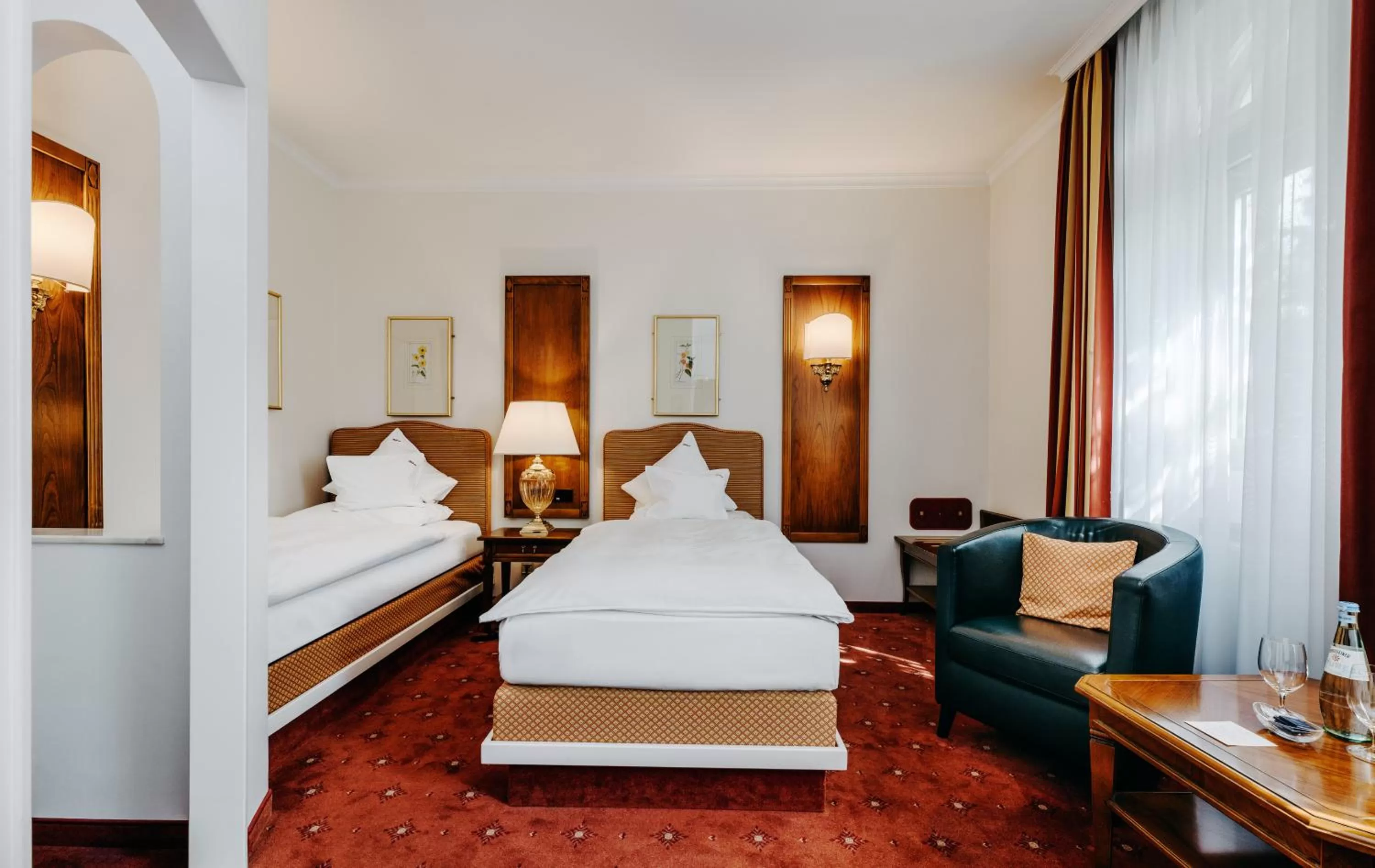 Bed in Gebhards Hotel